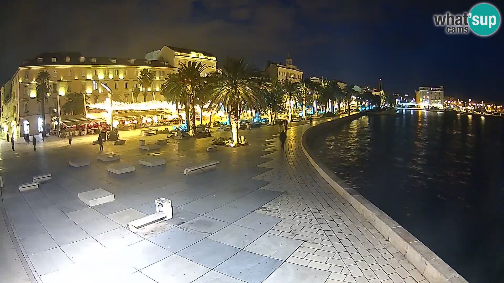 Webcam Split Riva – Prokurative | Trg Republike