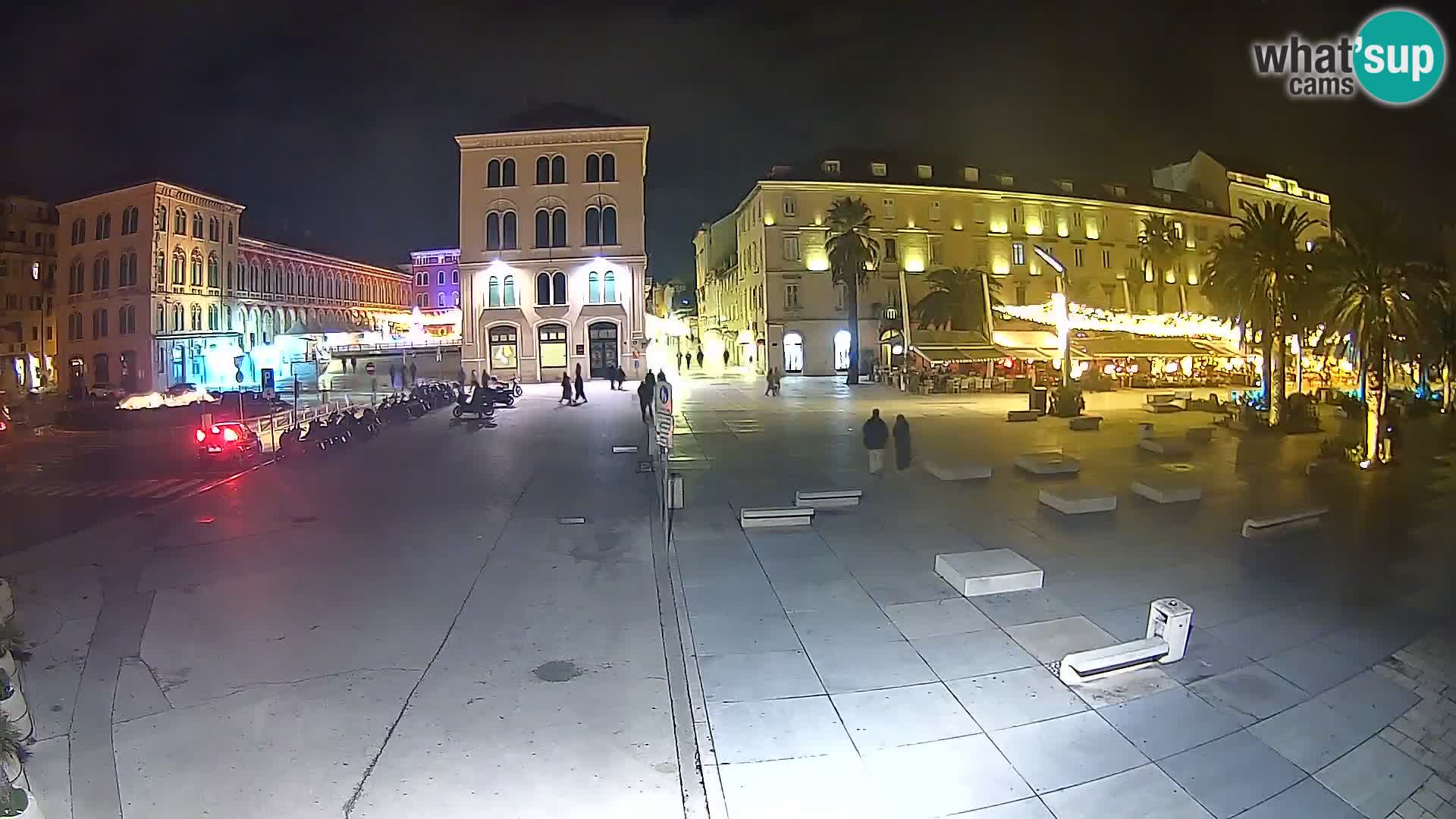 Webcam Split Riva – Prokurative | Trg Republike