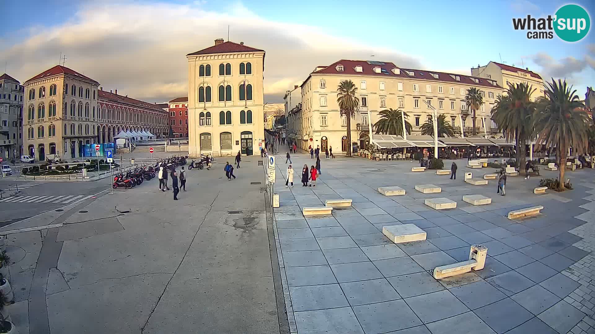 Split kamera Riva – Prokurative | Trg Republike