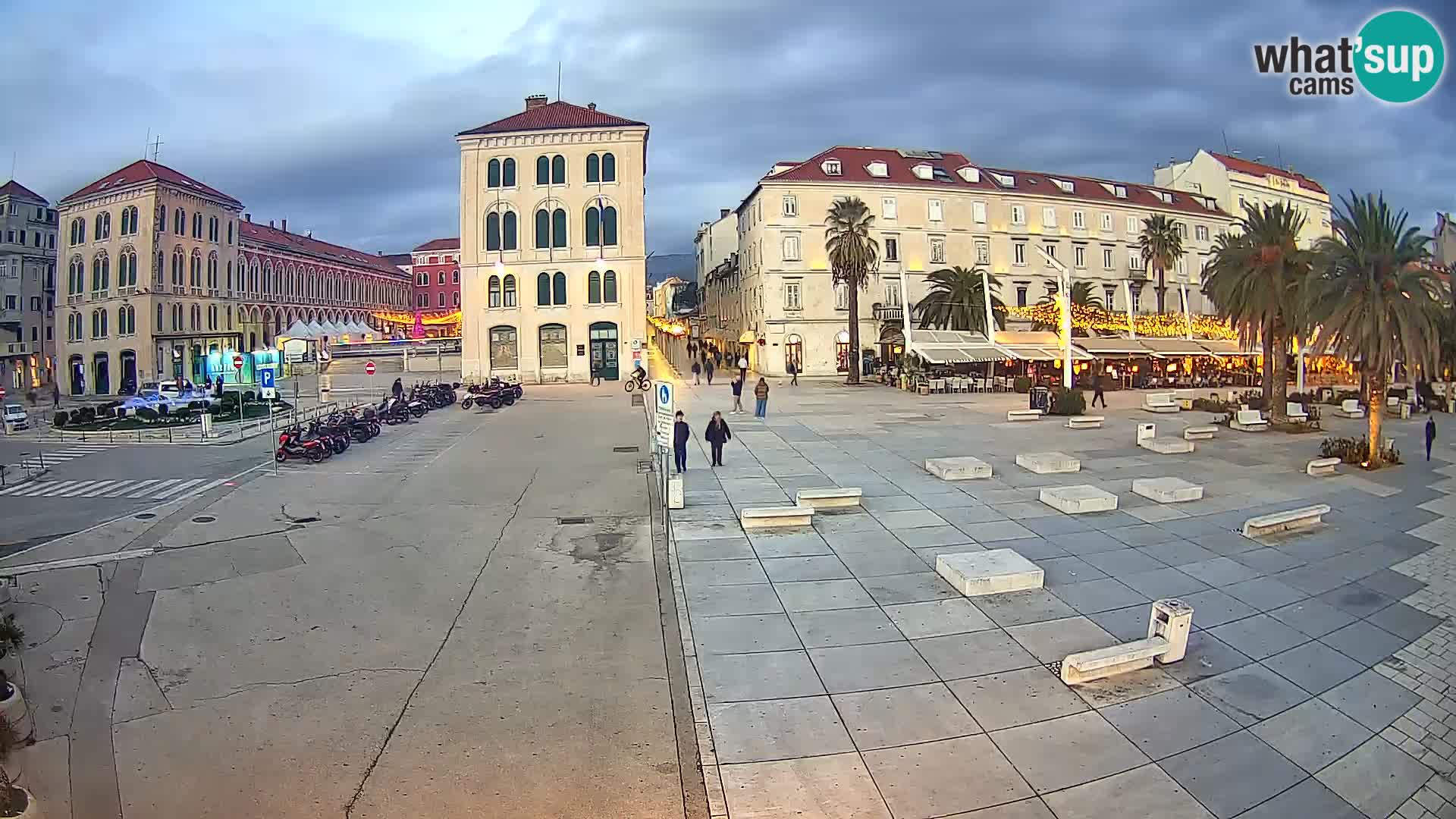 Webcam Spalato Riva – Prokurative | Piazza della Republika