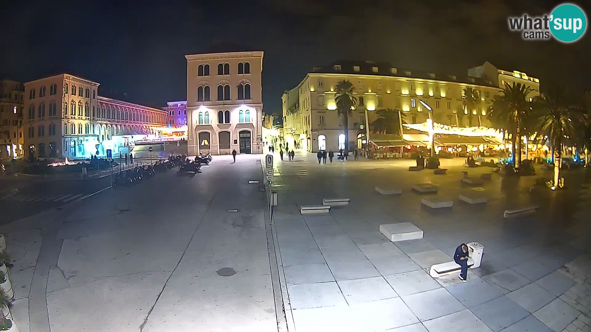 Webcam Split Riva – Prokurative | Trg Republike