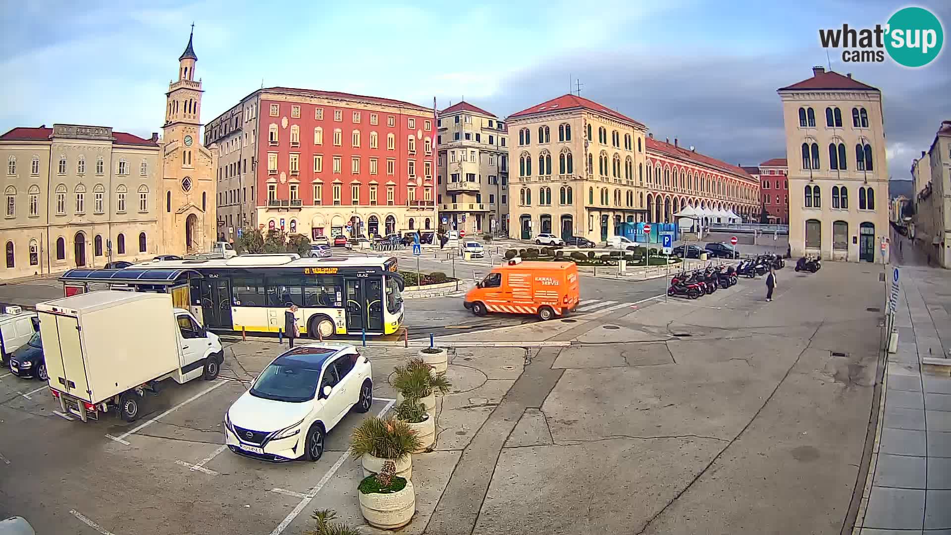 Split kamera Riva – Prokurative | Trg Republike