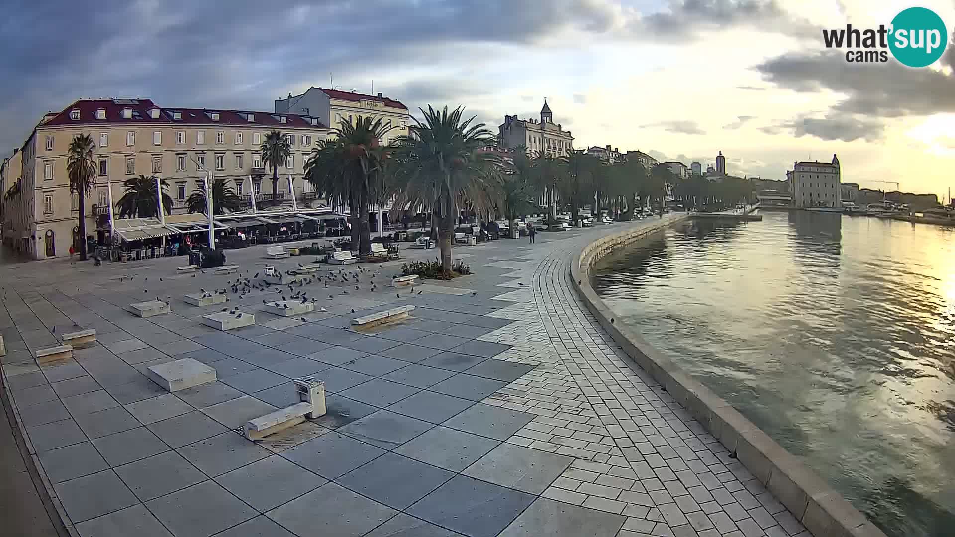 Webcam Spalato Riva – Prokurative | Piazza della Republika