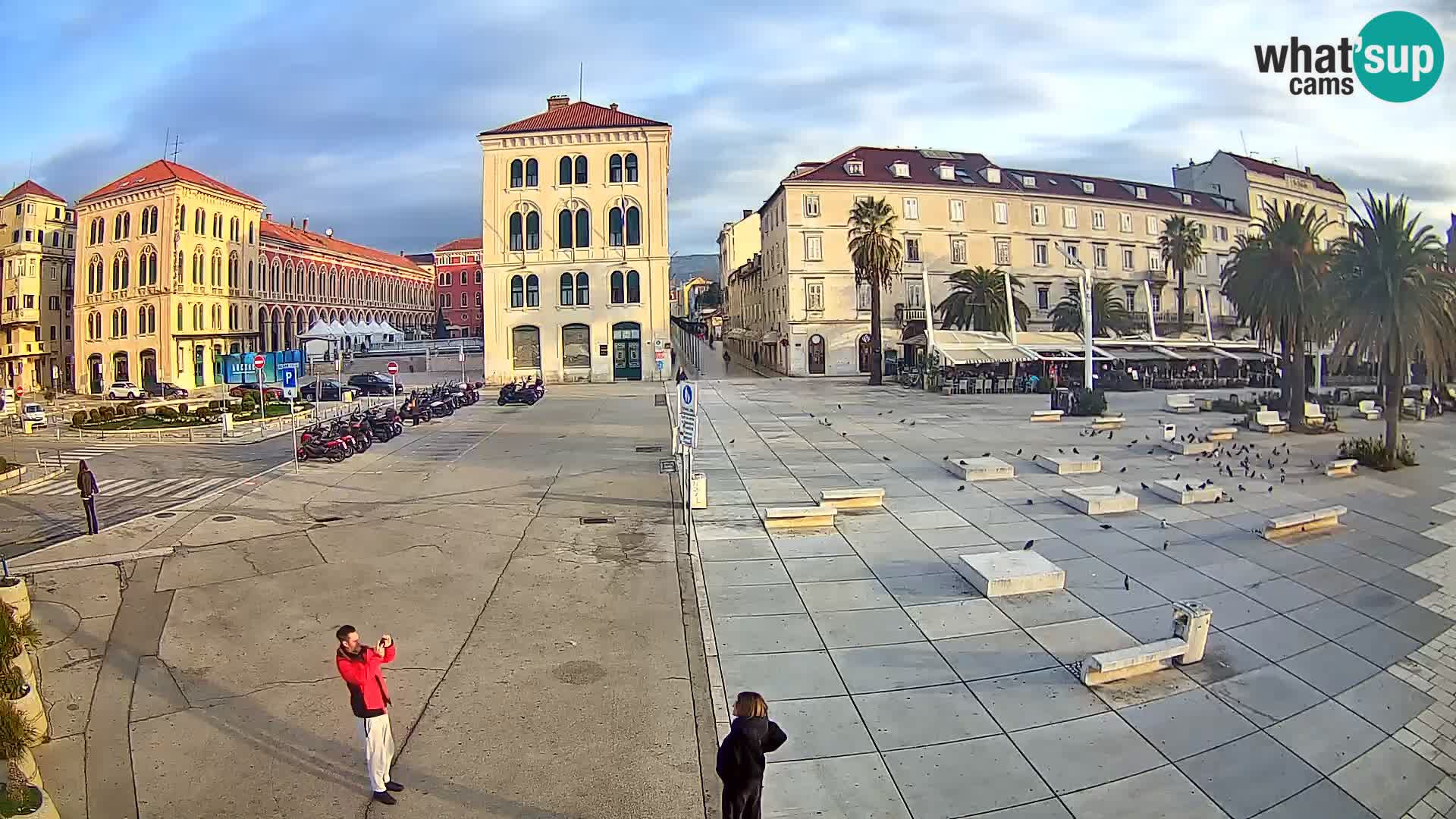 Webcam Spalato Riva – Prokurative | Piazza della Republika