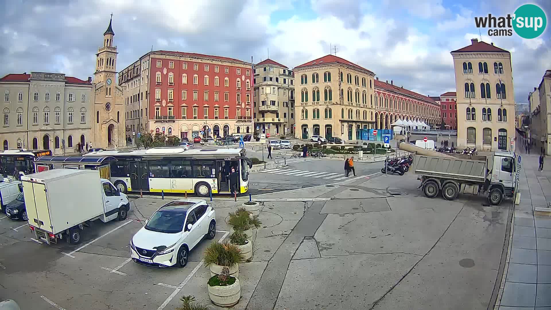 Live kamera Split Riva – Prokurative | Trg Republike