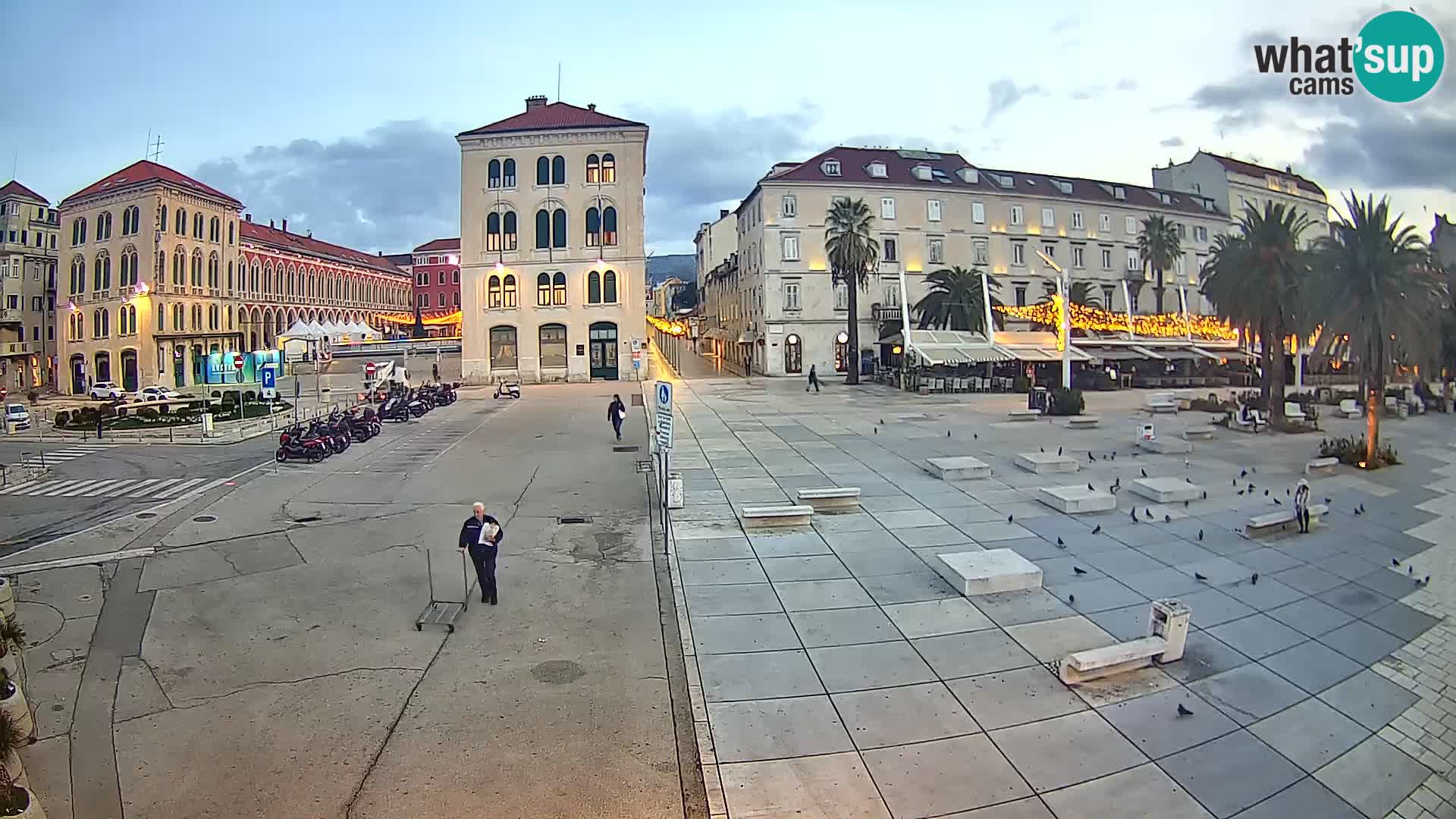 Webcam Spalato Riva – Prokurative | Piazza della Republika