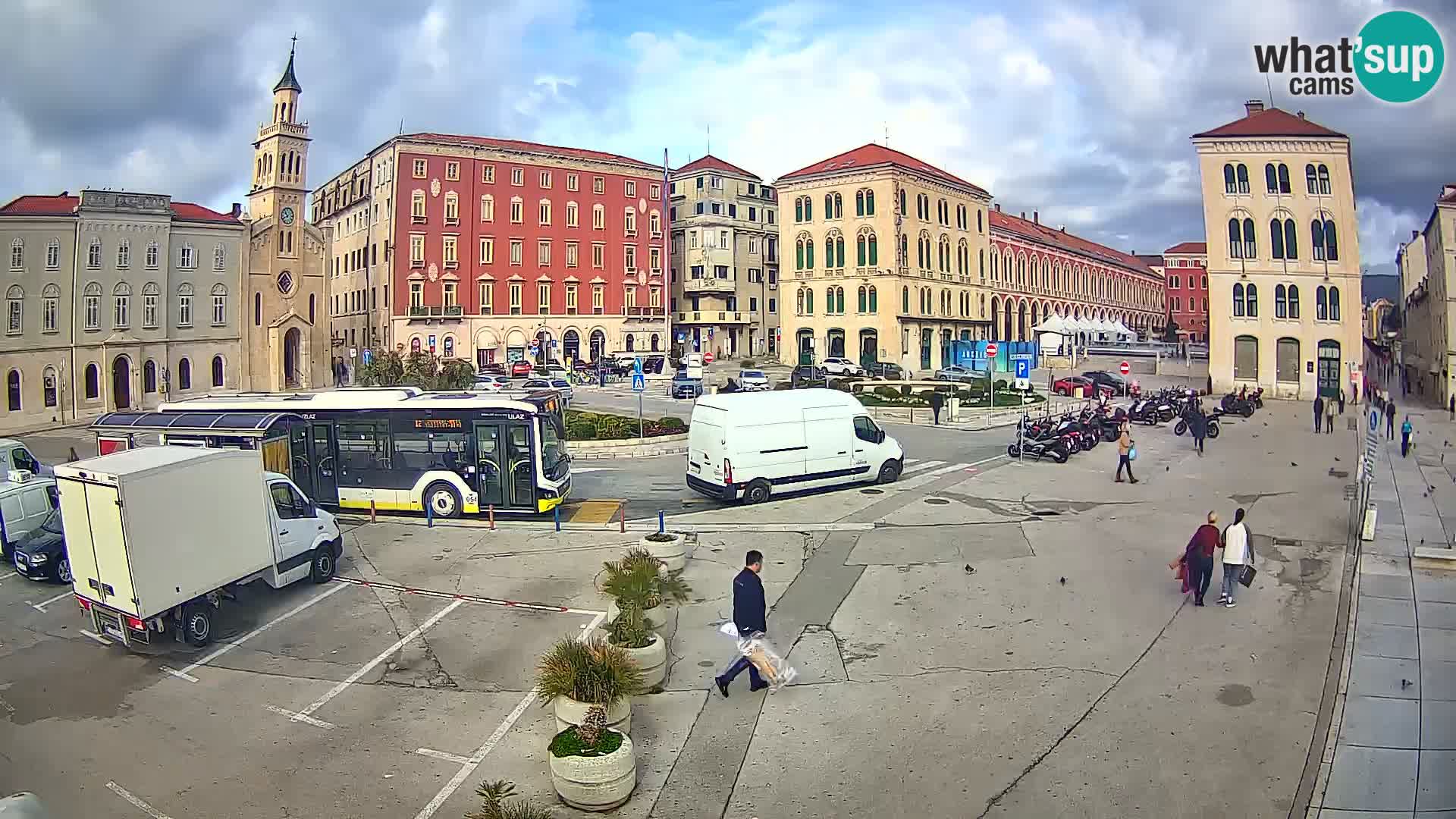 Live kamera Split Riva – Prokurative | Trg Republike