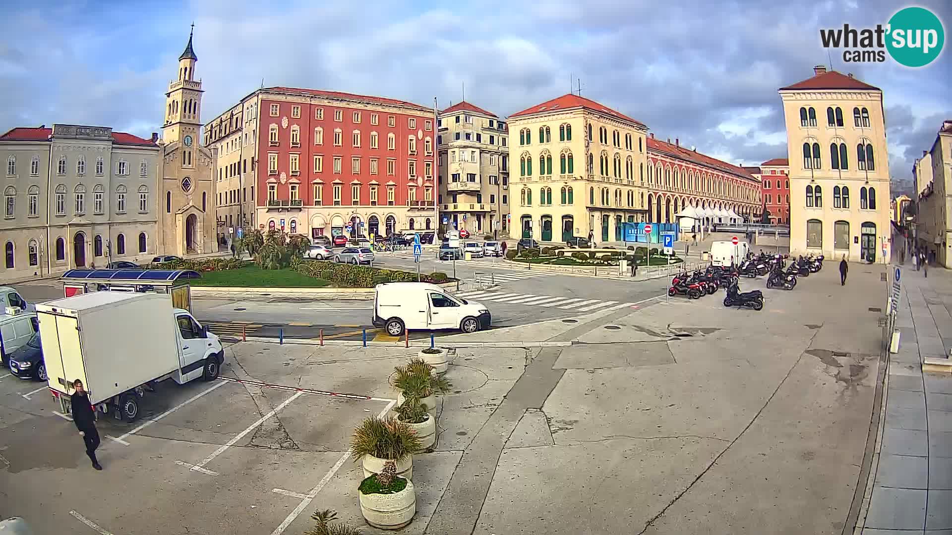 Webcam Split Riva – Prokurative | Trg Republike