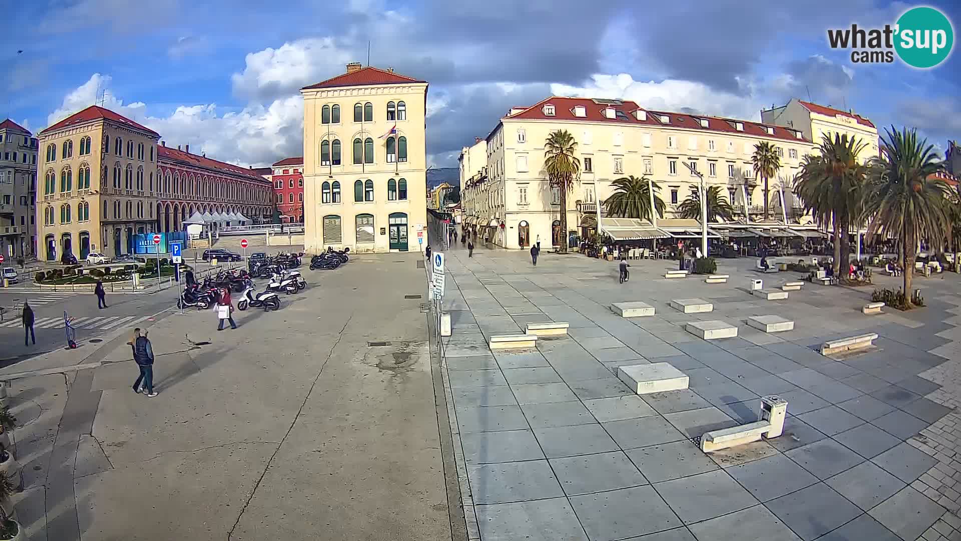 Webcam Split Riva – Prokurative | Trg Republike