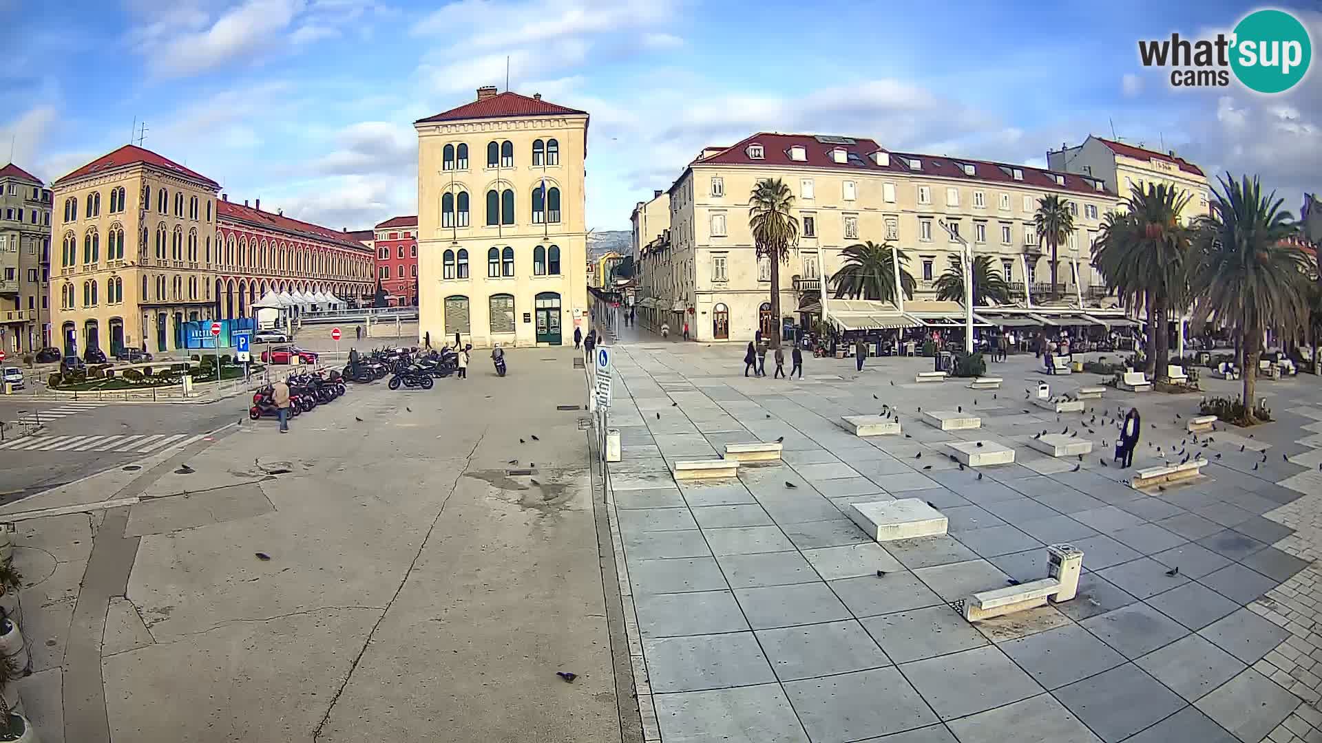 Webcam Spalato Riva – Prokurative | Piazza della Republika