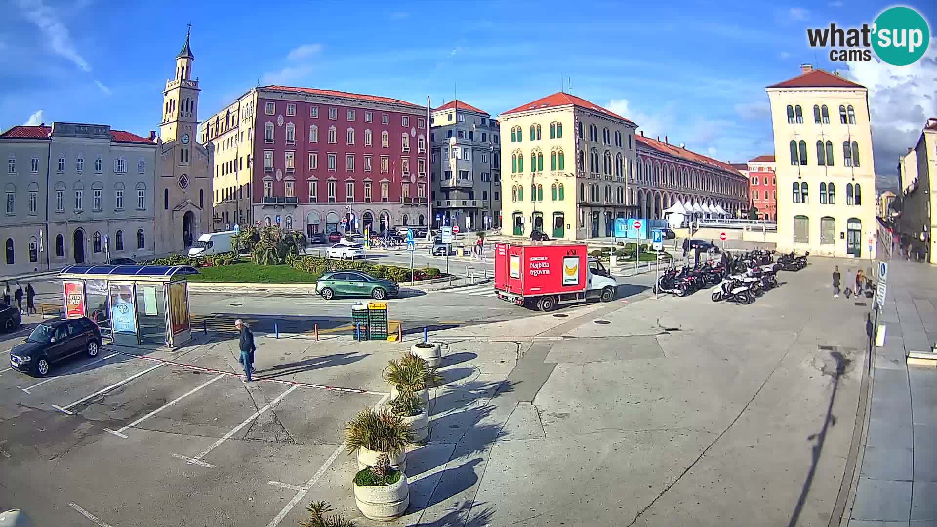 Live kamera Split Riva – Prokurative | Trg Republike