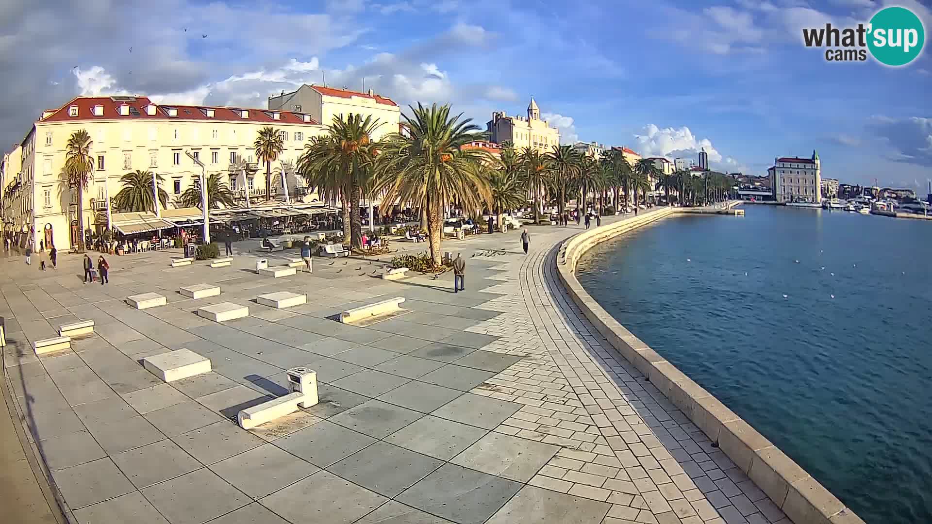 Split kamera Riva – Prokurative | Trg Republike