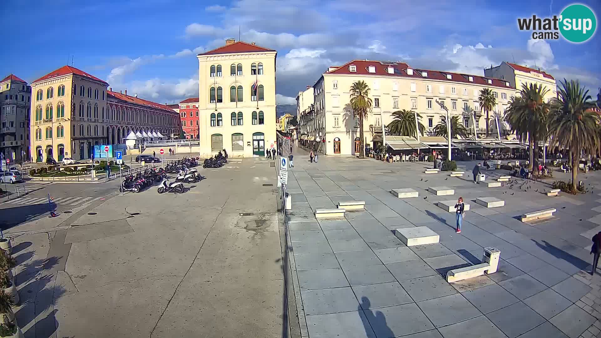 Live kamera Split Riva – Prokurative | Trg Republike