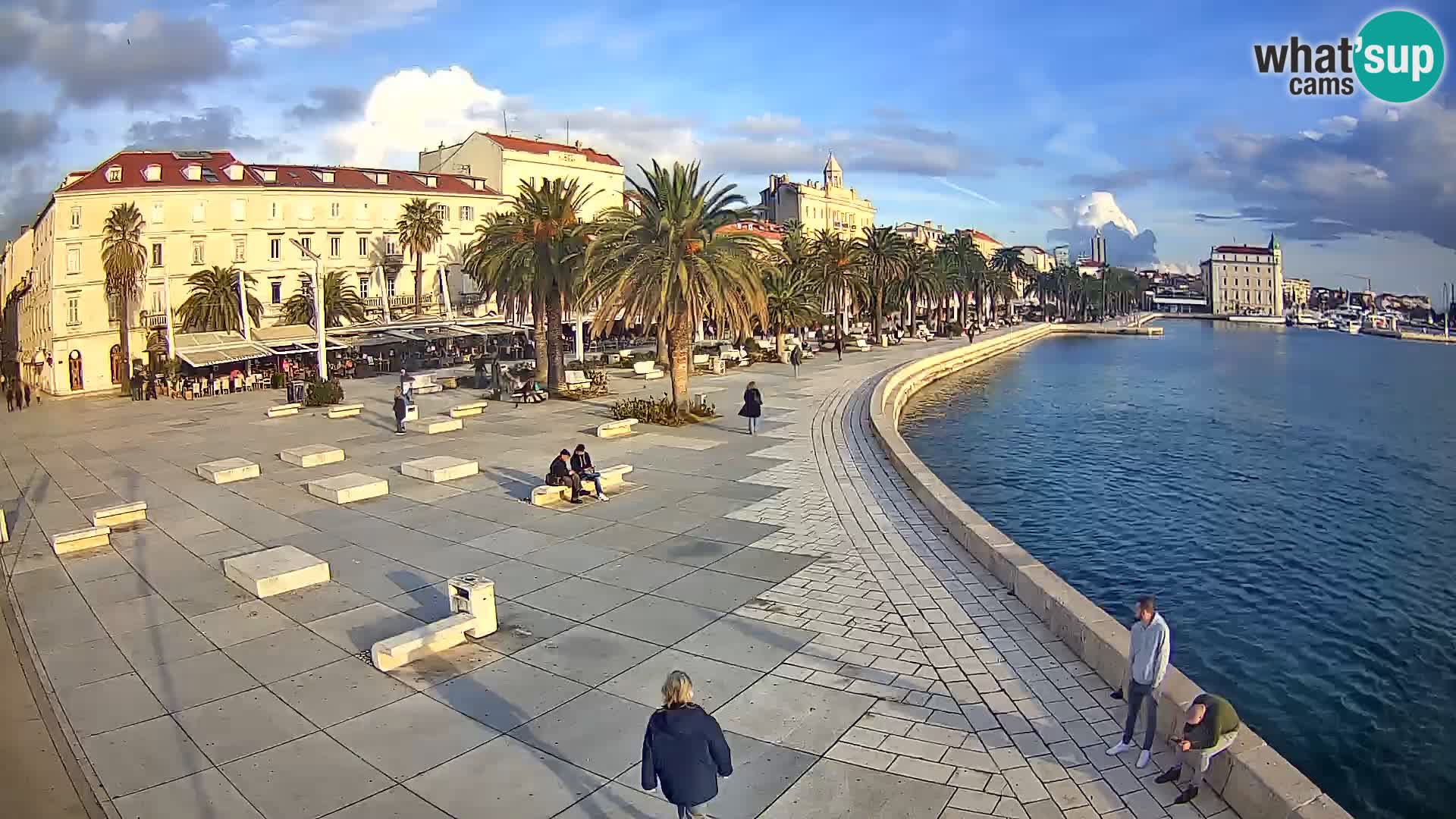 Webcam Split Riva – Prokurative | Trg Republike