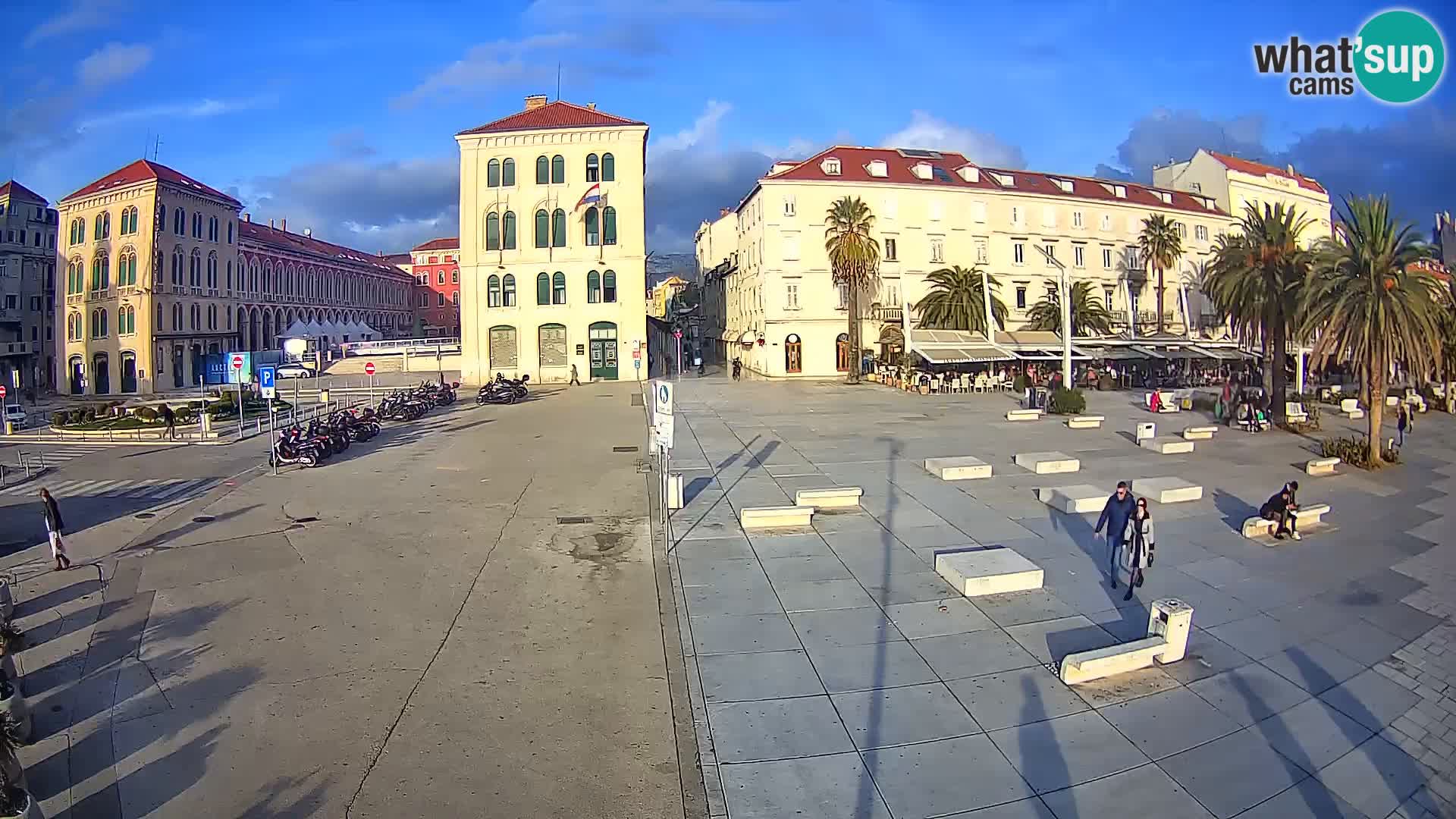 Webcam Split Riva – Prokurative | Trg Republike