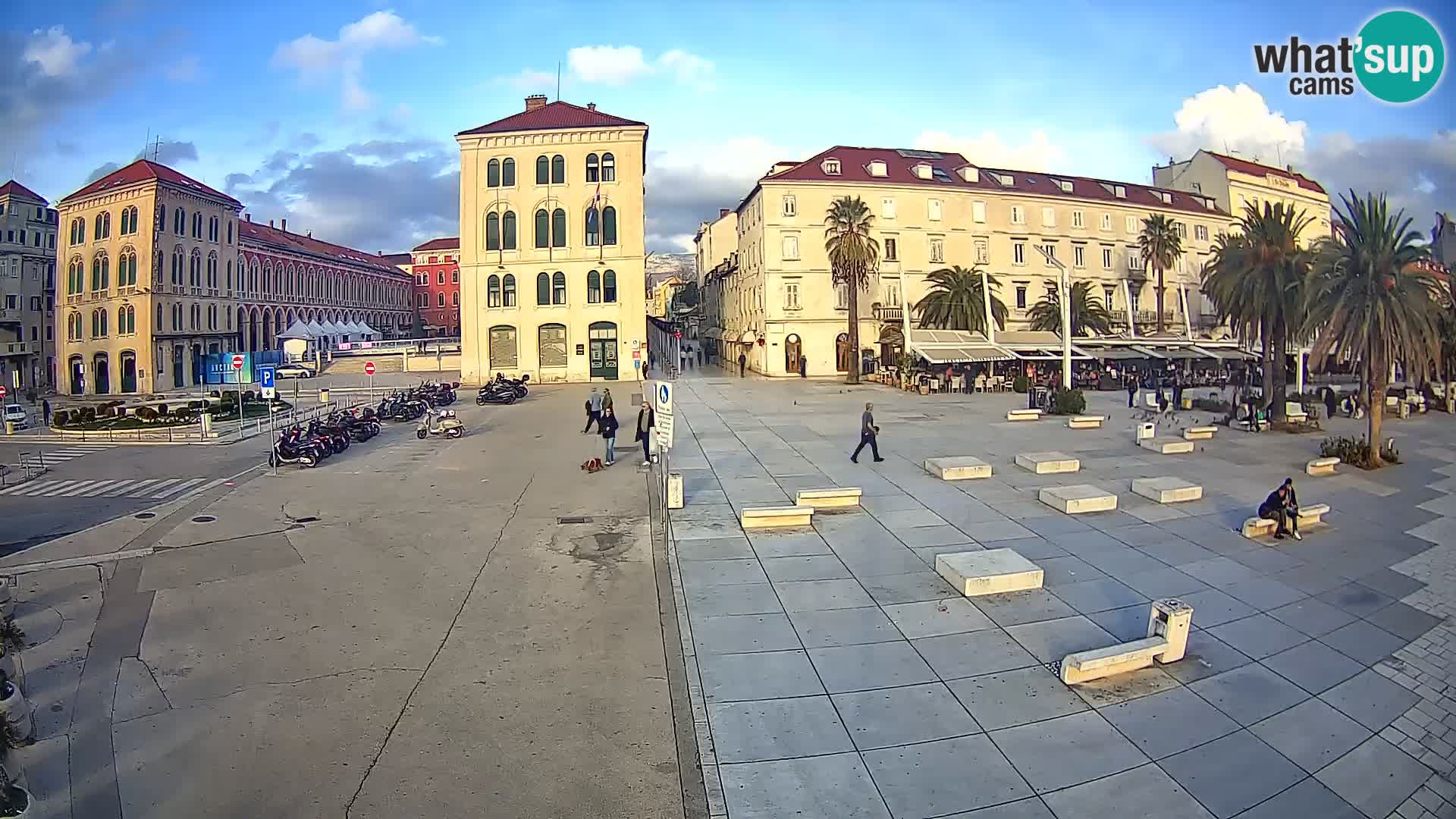 Live kamera Split Riva – Prokurative | Trg Republike