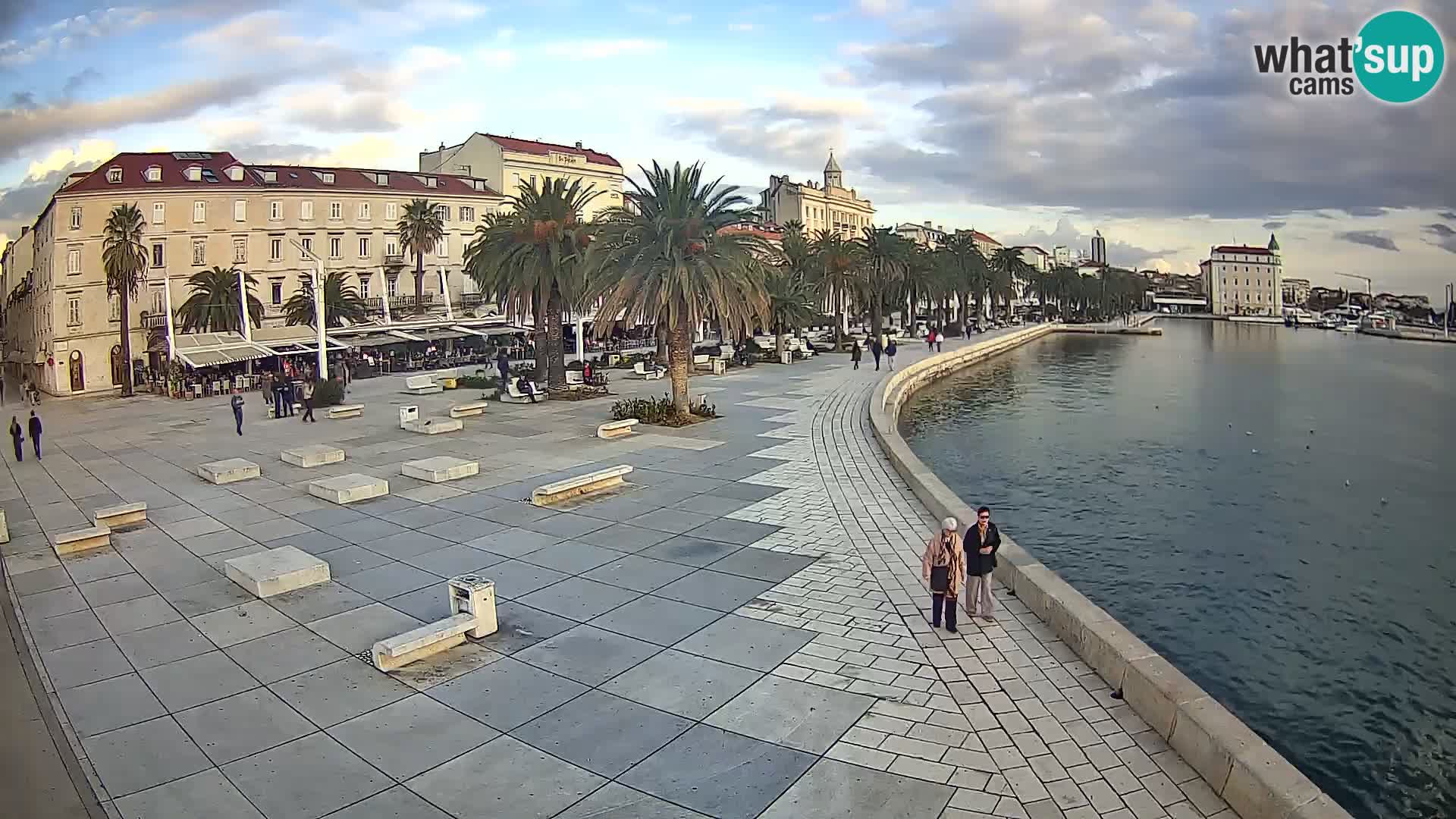 Webcam Spalato Riva – Prokurative | Piazza della Republika