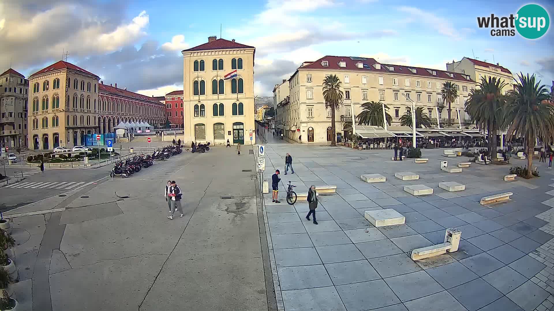 Webcam Split Riva – Prokurative | Trg Republike