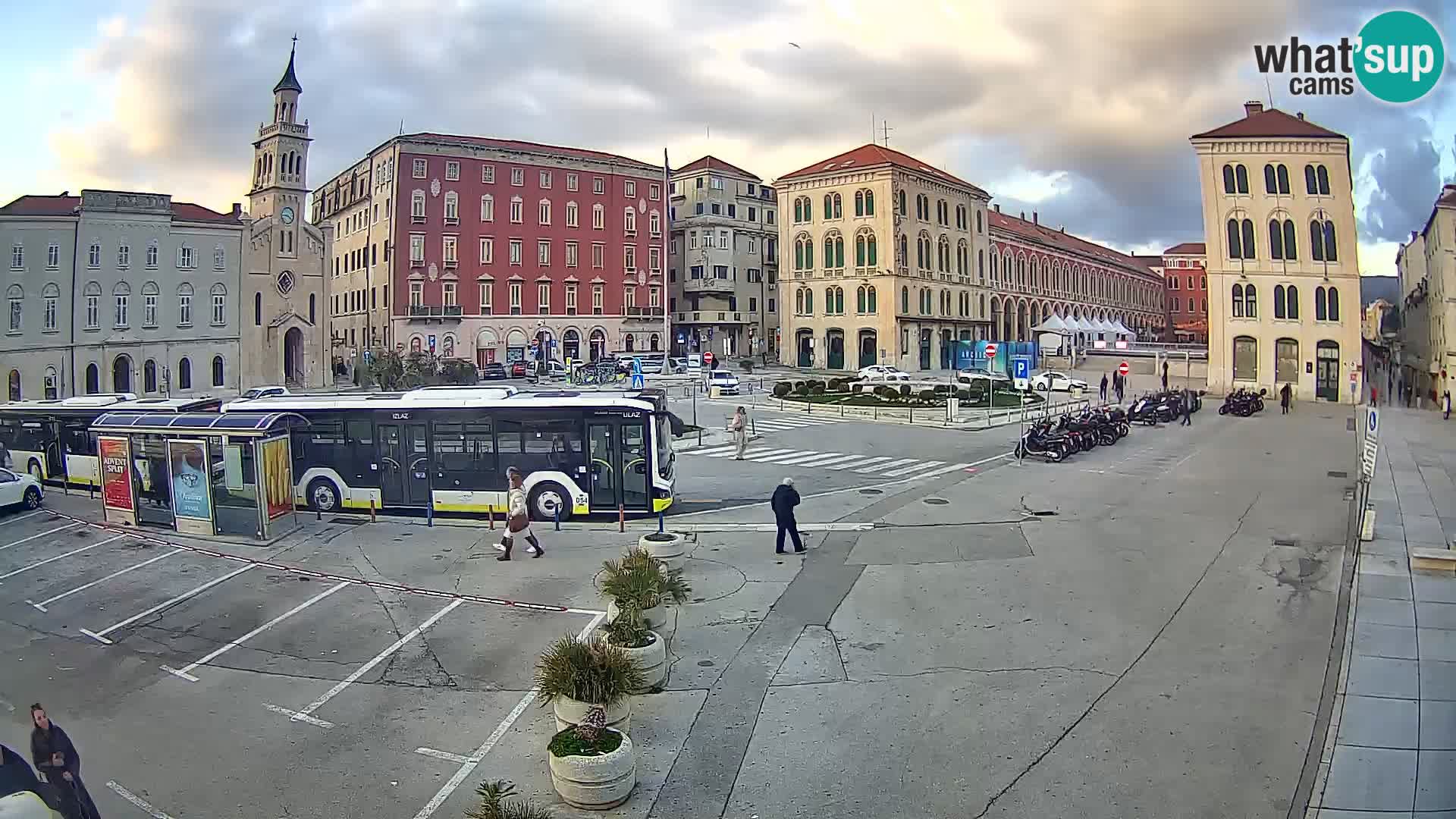 Webcam Split Riva – Prokurative | Plaza de la República