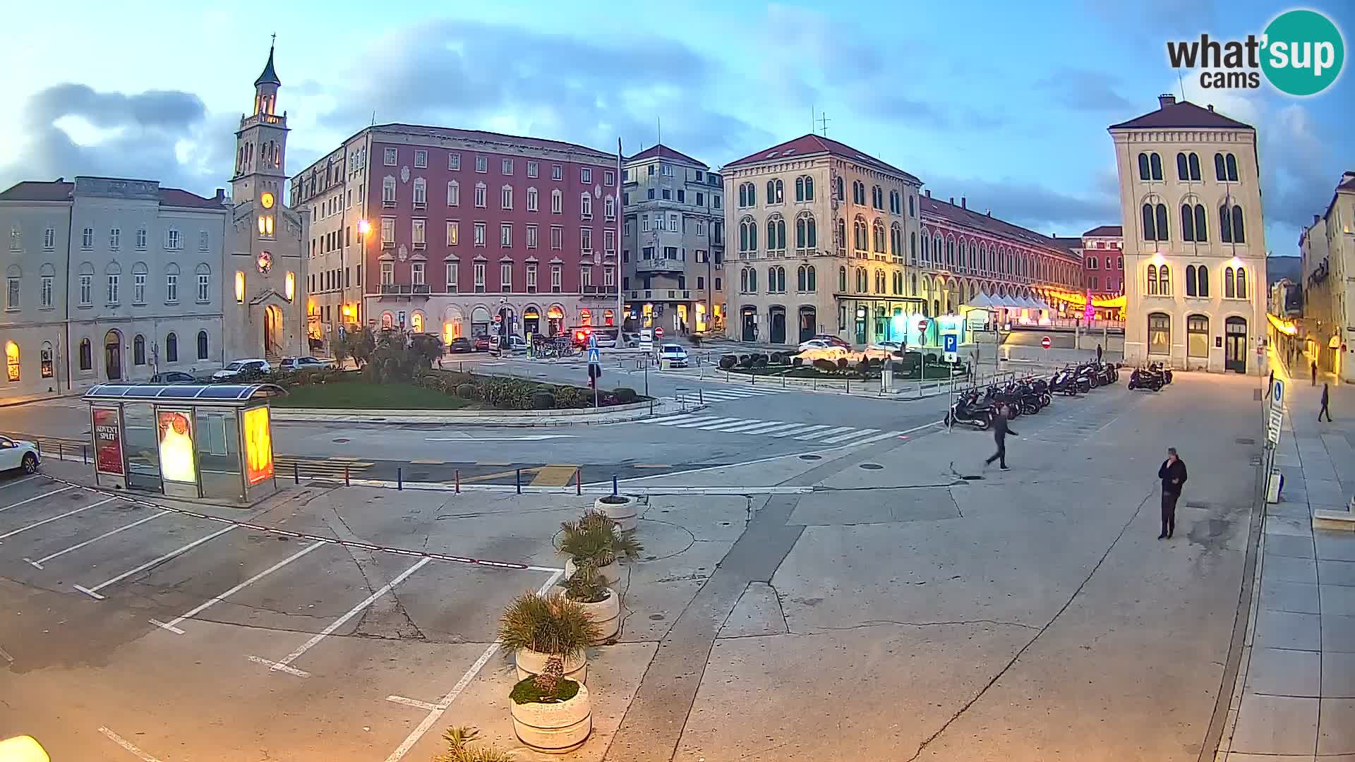 Webcam Split Riva – Prokurative | Plaza de la República