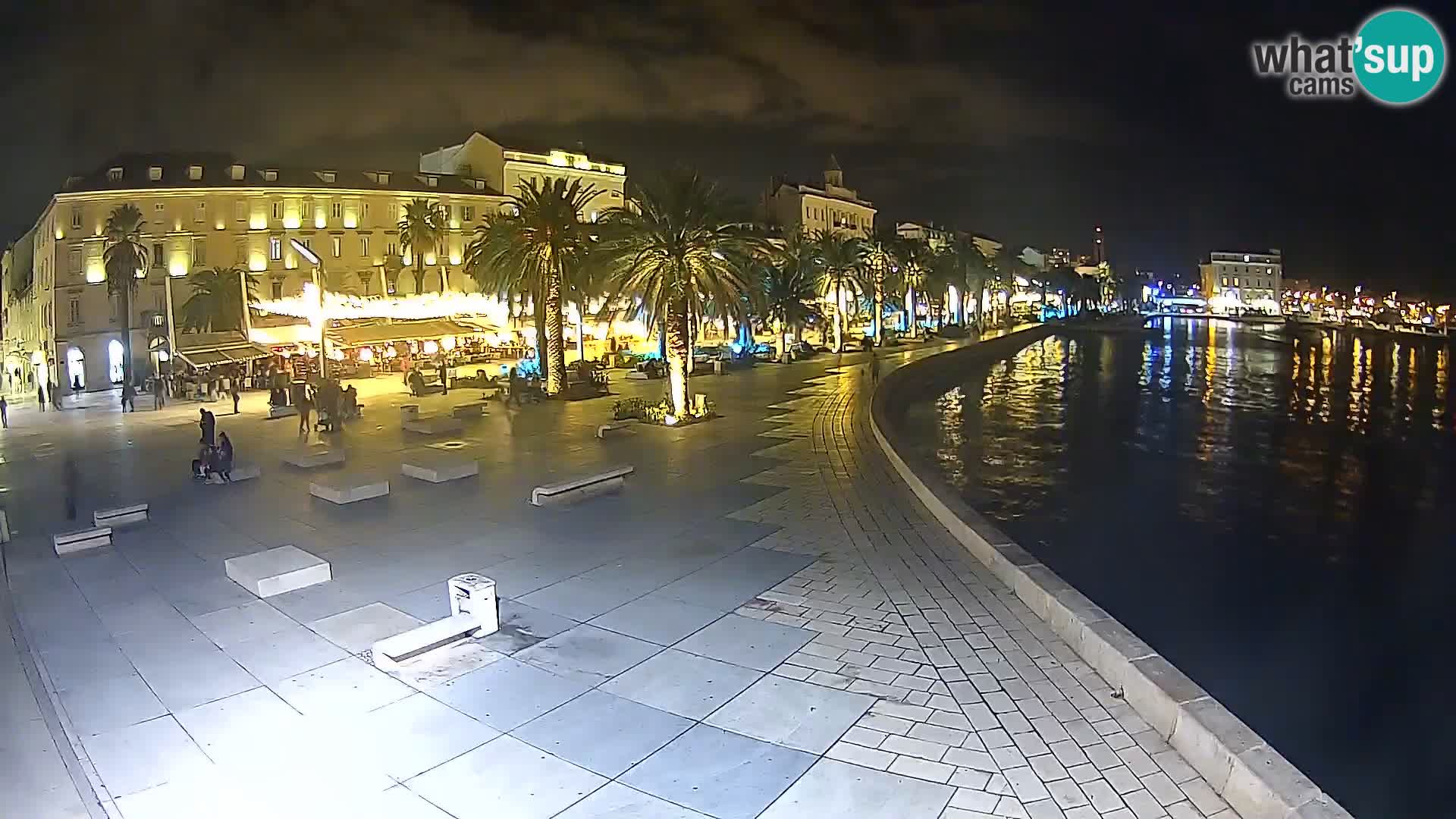 Webcam Split Riva – Prokurative | Trg Republike