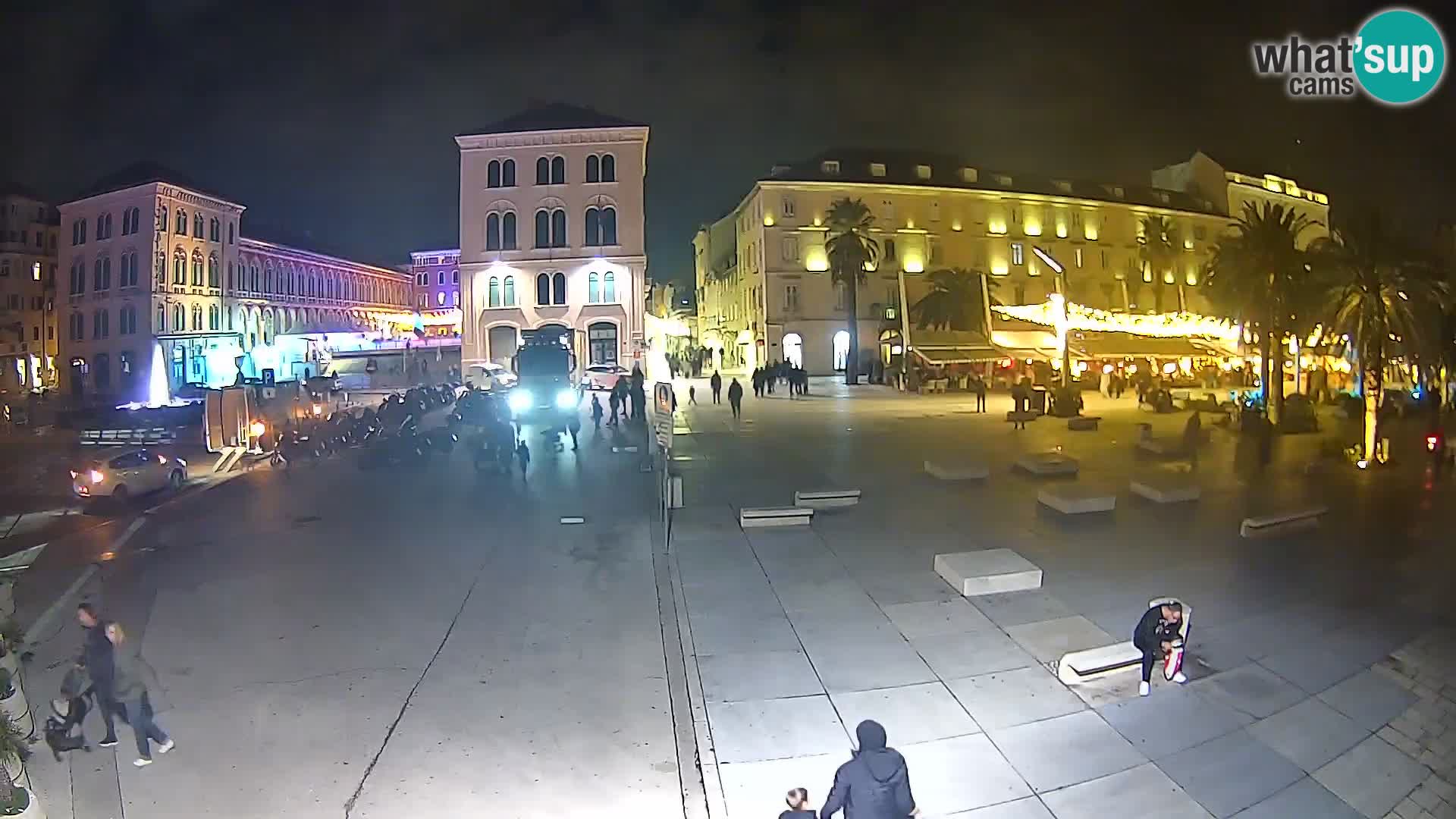 Webcam Spalato Riva – Prokurative | Piazza della Republika