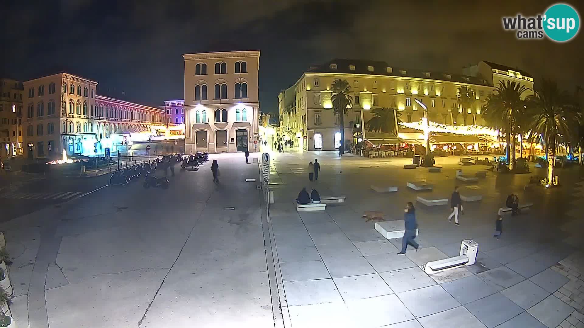 Webcam Split Riva – Prokurative | Trg Republike