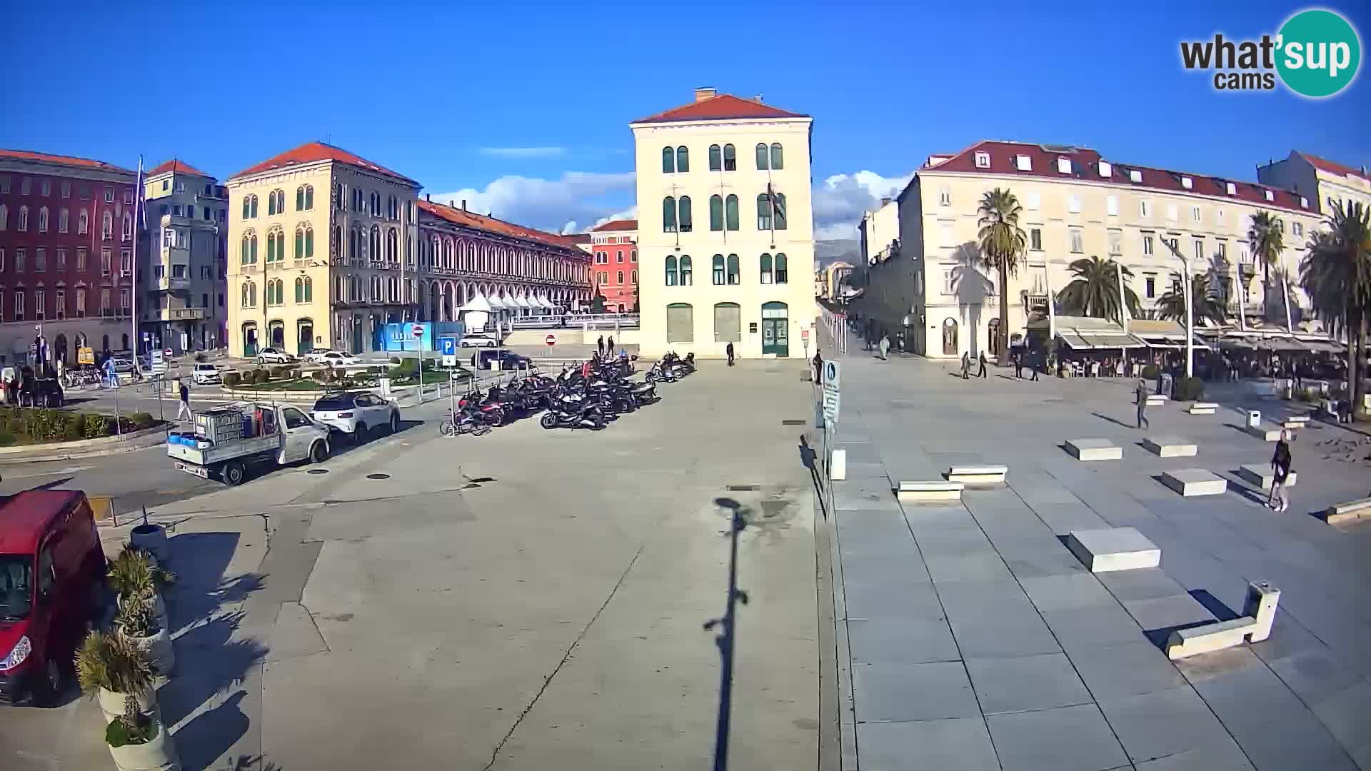 Webcam Spalato Riva – Prokurative | Piazza della Republika