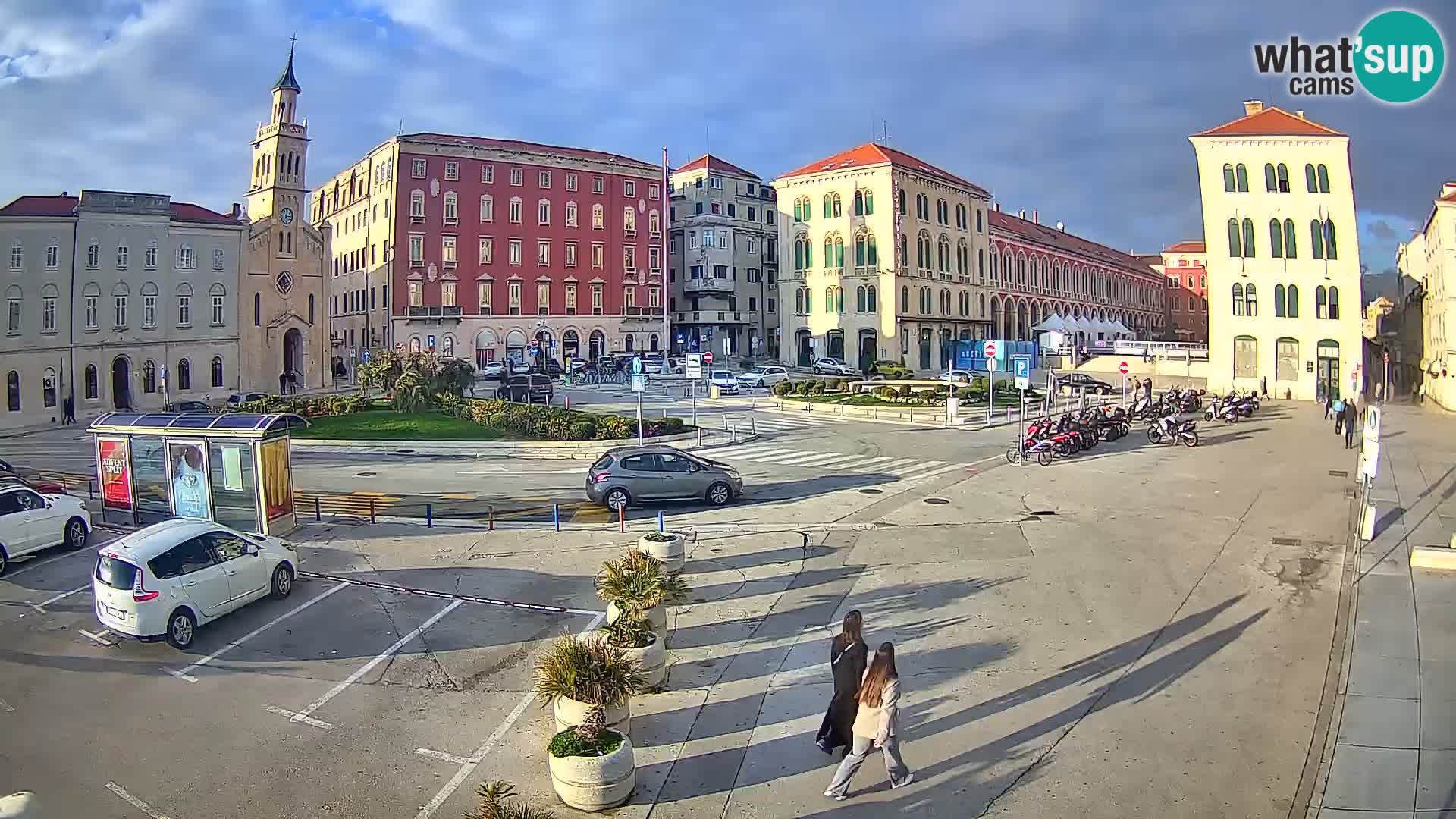 Webcam Spalato Riva – Prokurative | Piazza della Republika