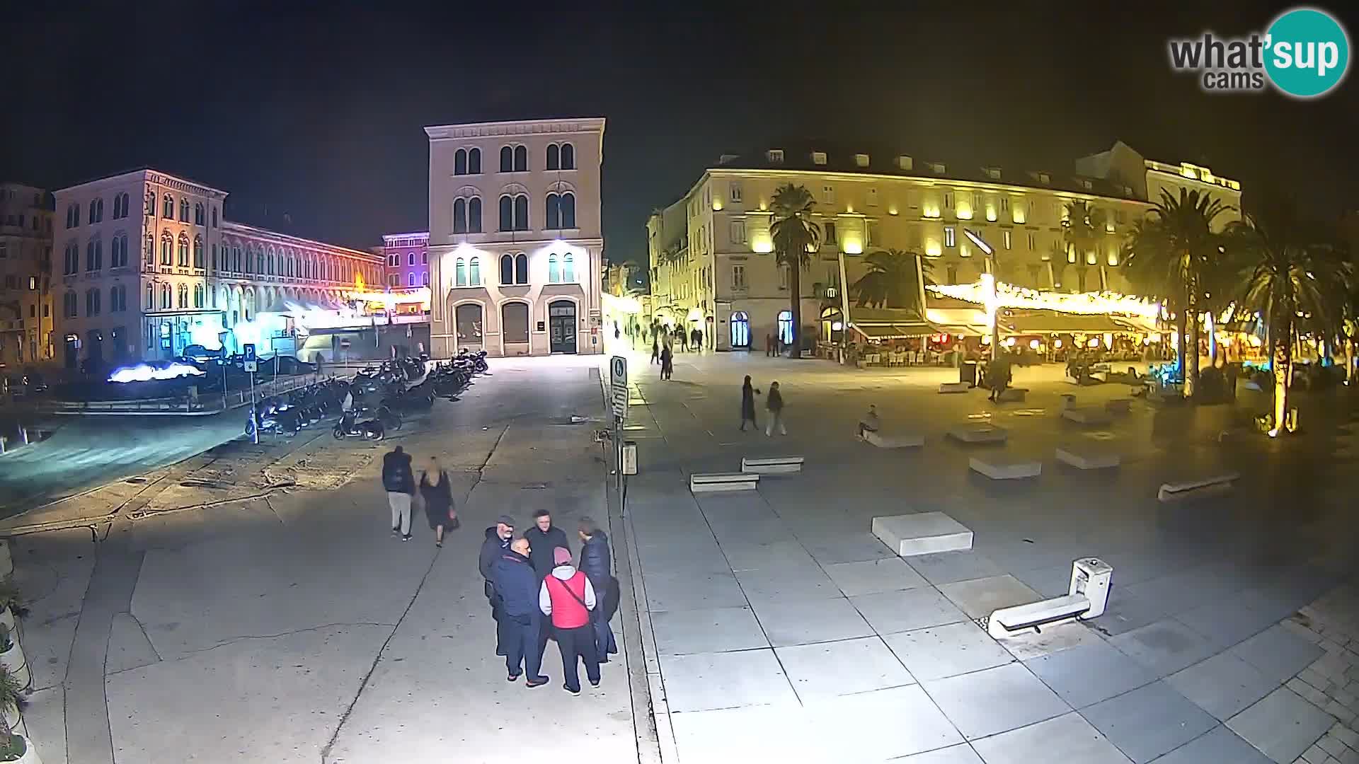 Webcam Split Riva – Prokurative | Trg Republike