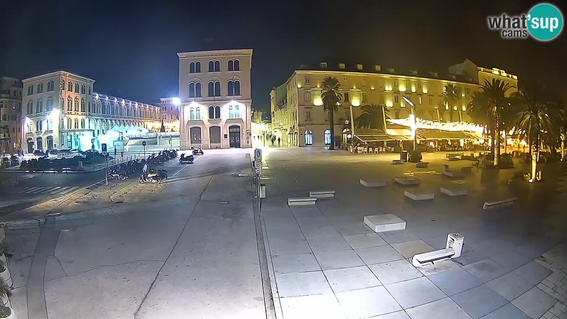 Webcam Split Riva – Prokurative | Trg Republike