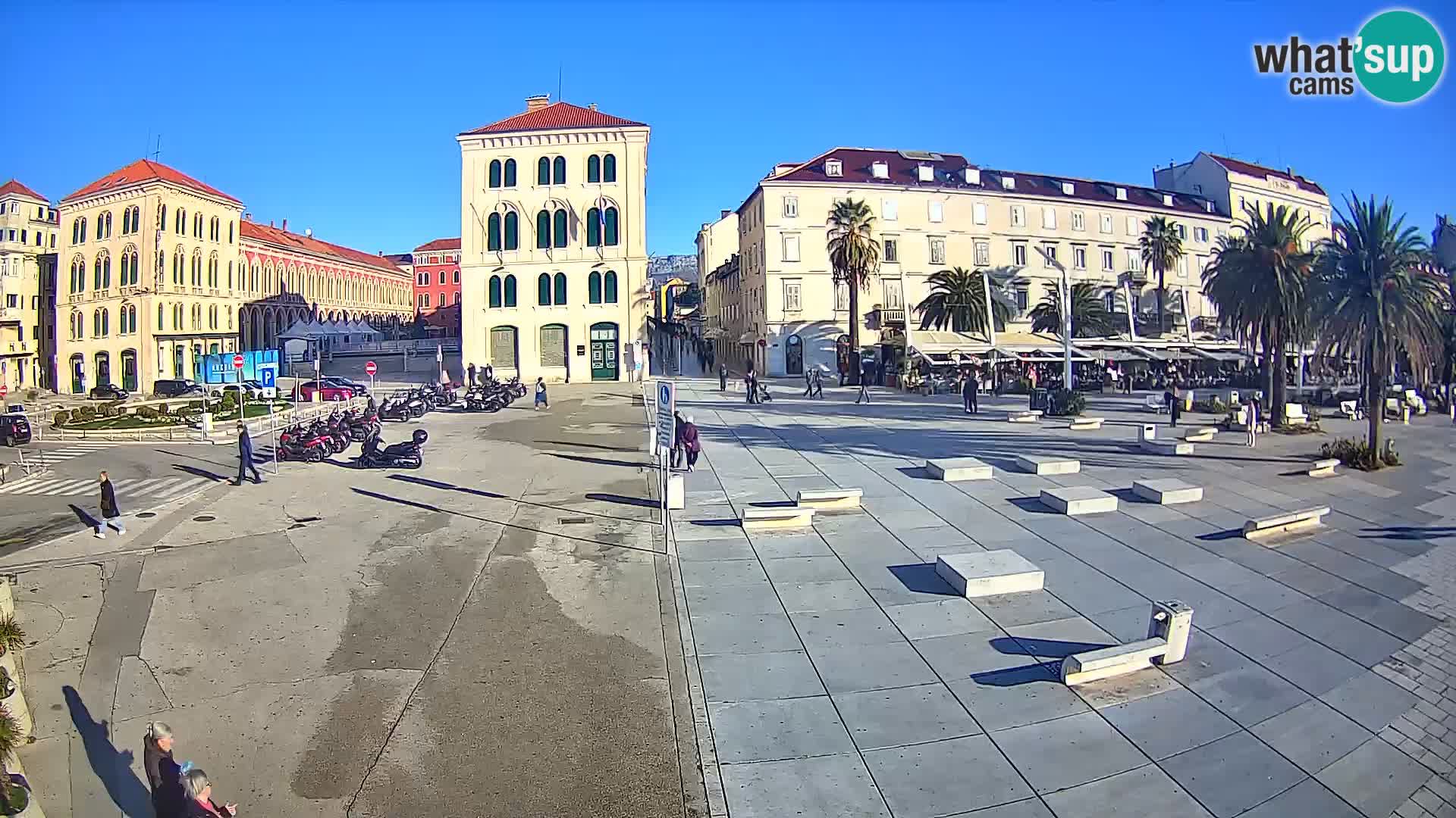 Split kamera Riva – Prokurative | Trg Republike