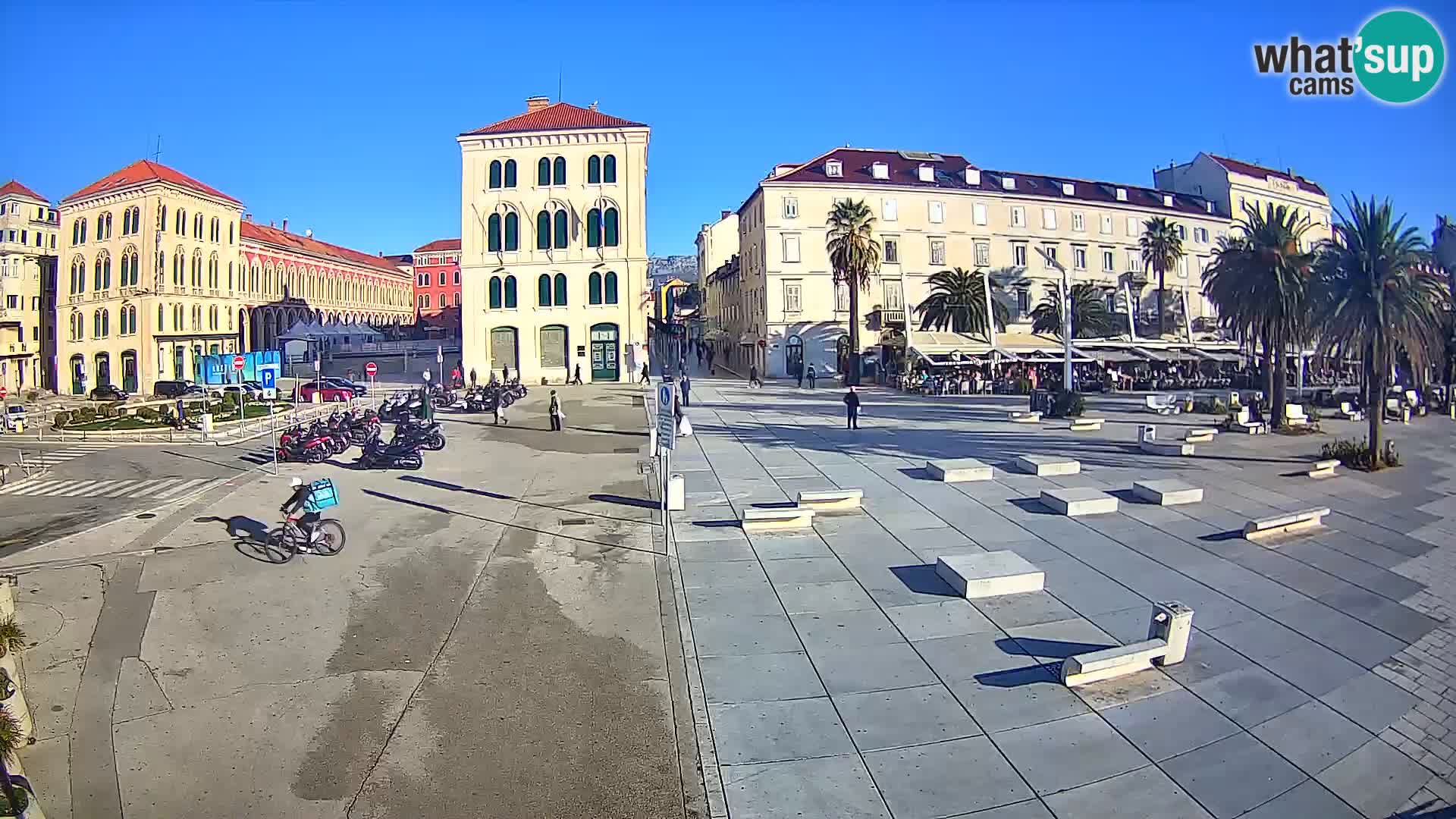 Webcam Split Riva – Prokurative | Trg Republike