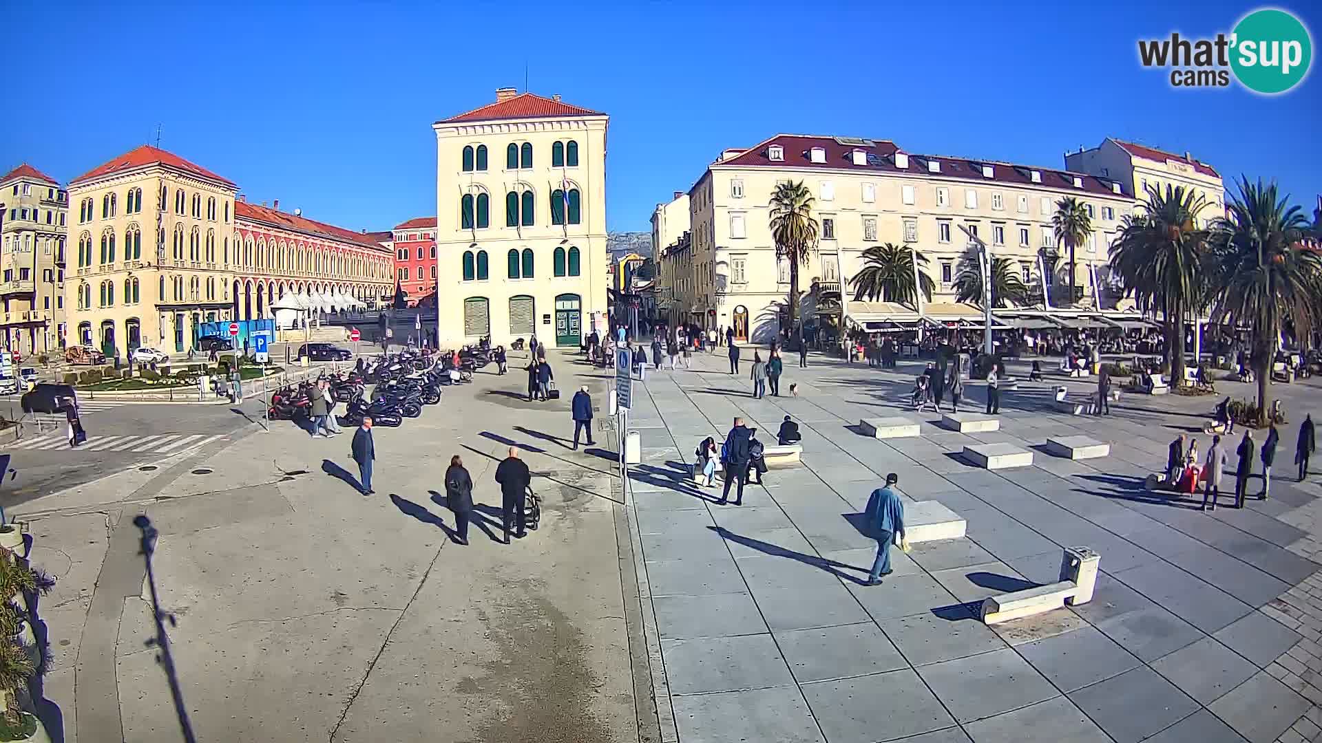 Webcam Split Riva – Prokurative | Trg Republike