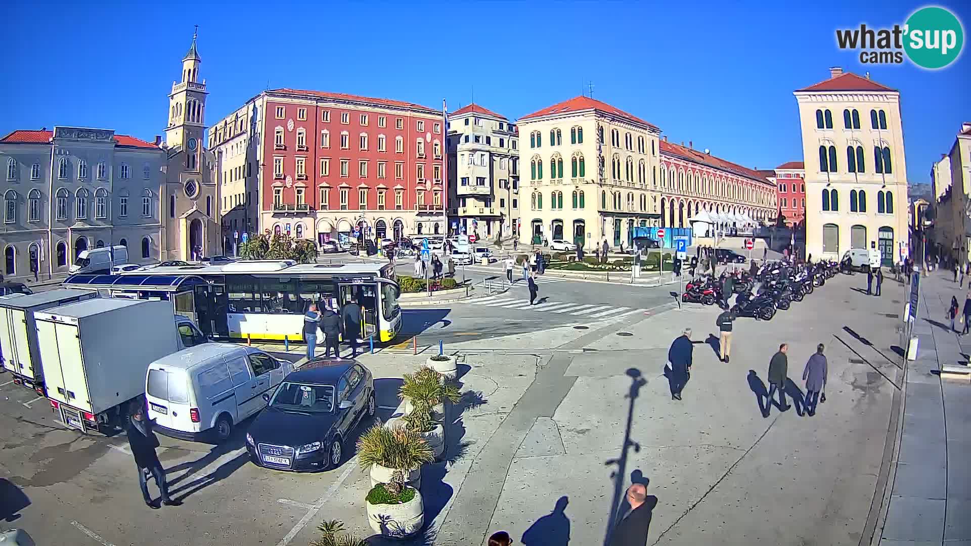 Webcam Split Riva – Prokurative | Trg Republike