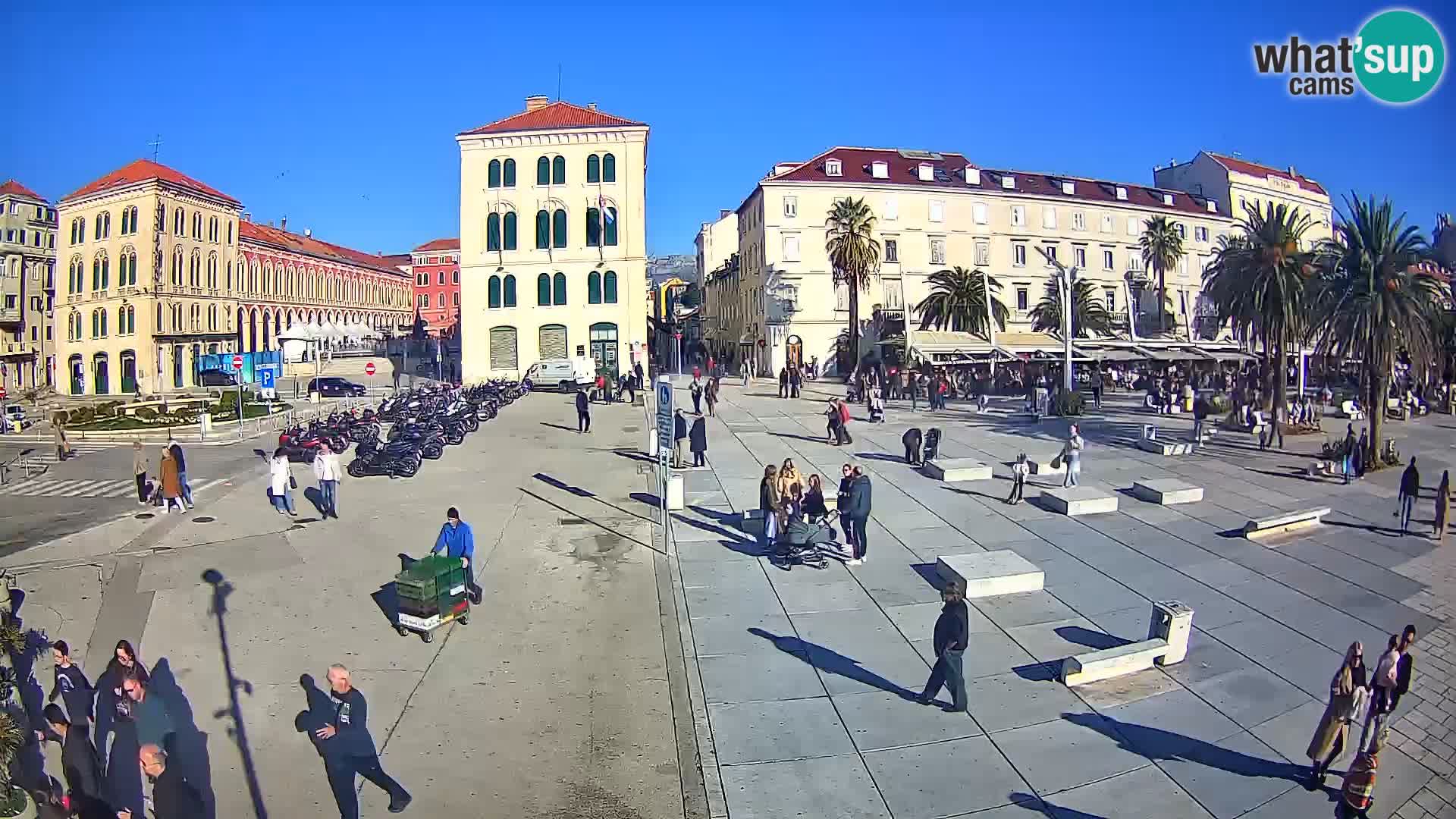 Split kamera Riva – Prokurative | Trg Republike