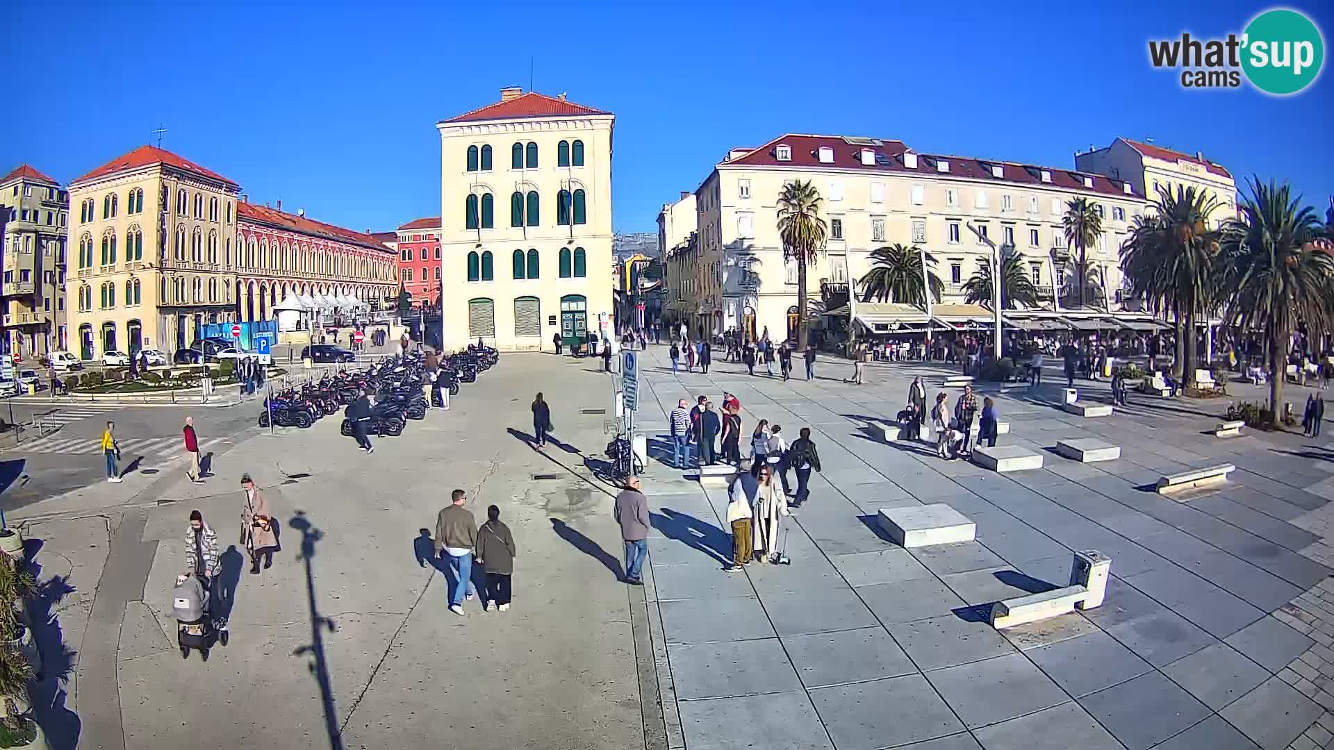 Webcam Split Riva – Prokurative | Trg Republike