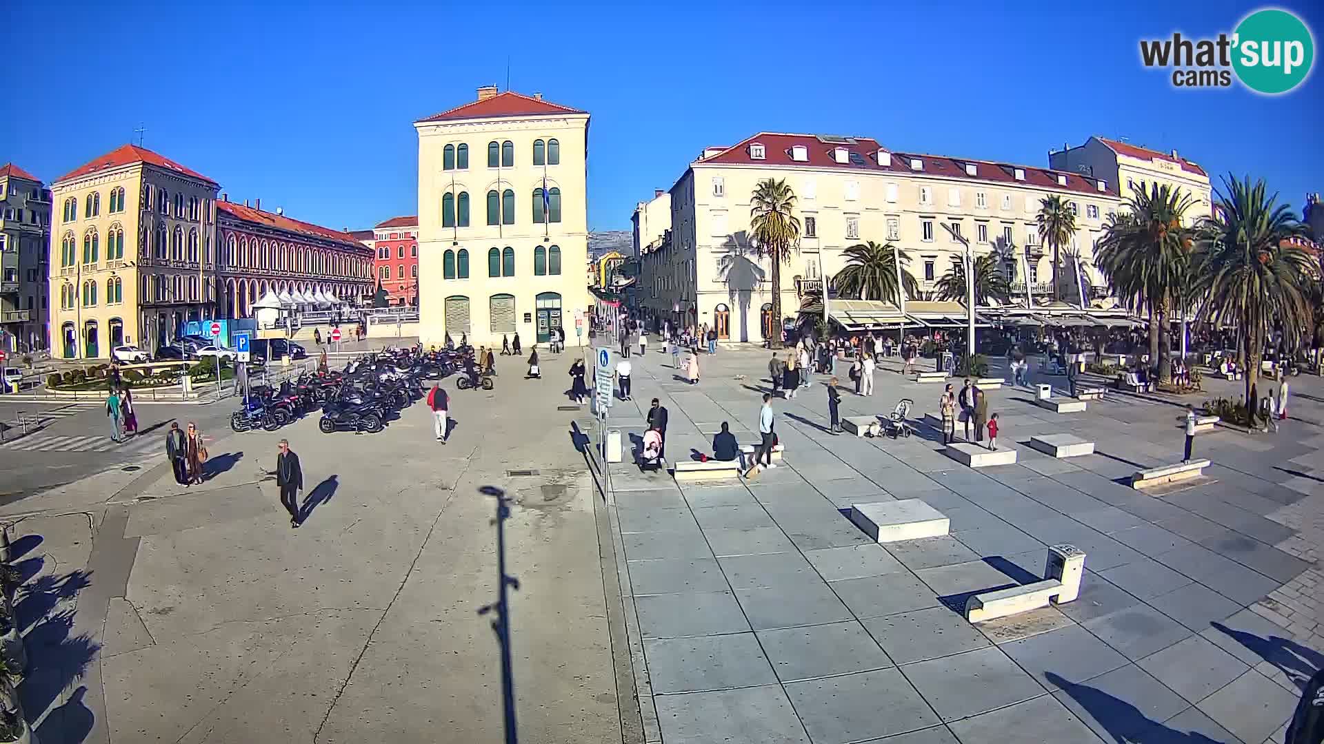 Webcam Split Riva – Prokurative | Plaza de la República