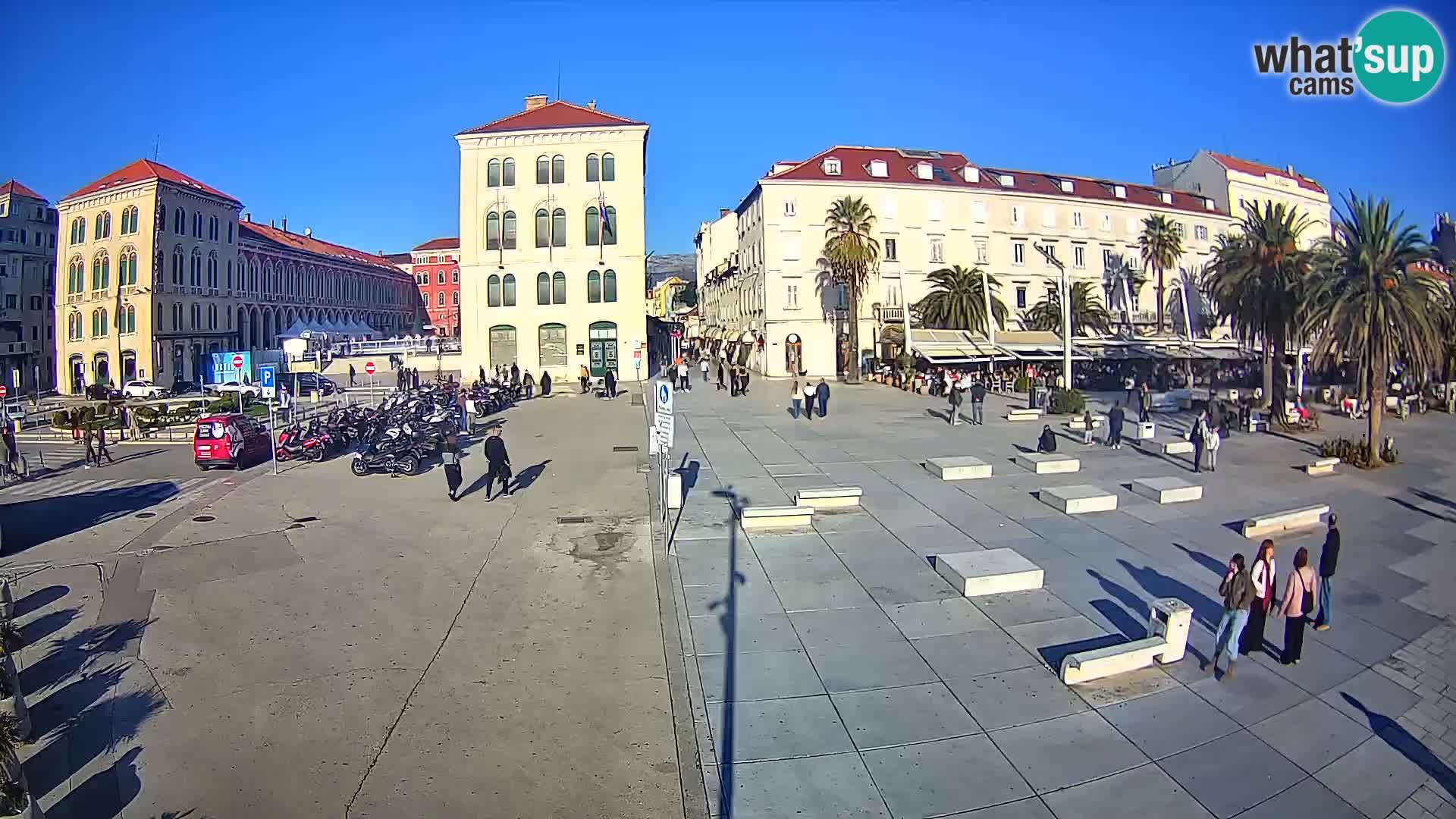 Webcam Split Riva – Prokurative | Trg Republike