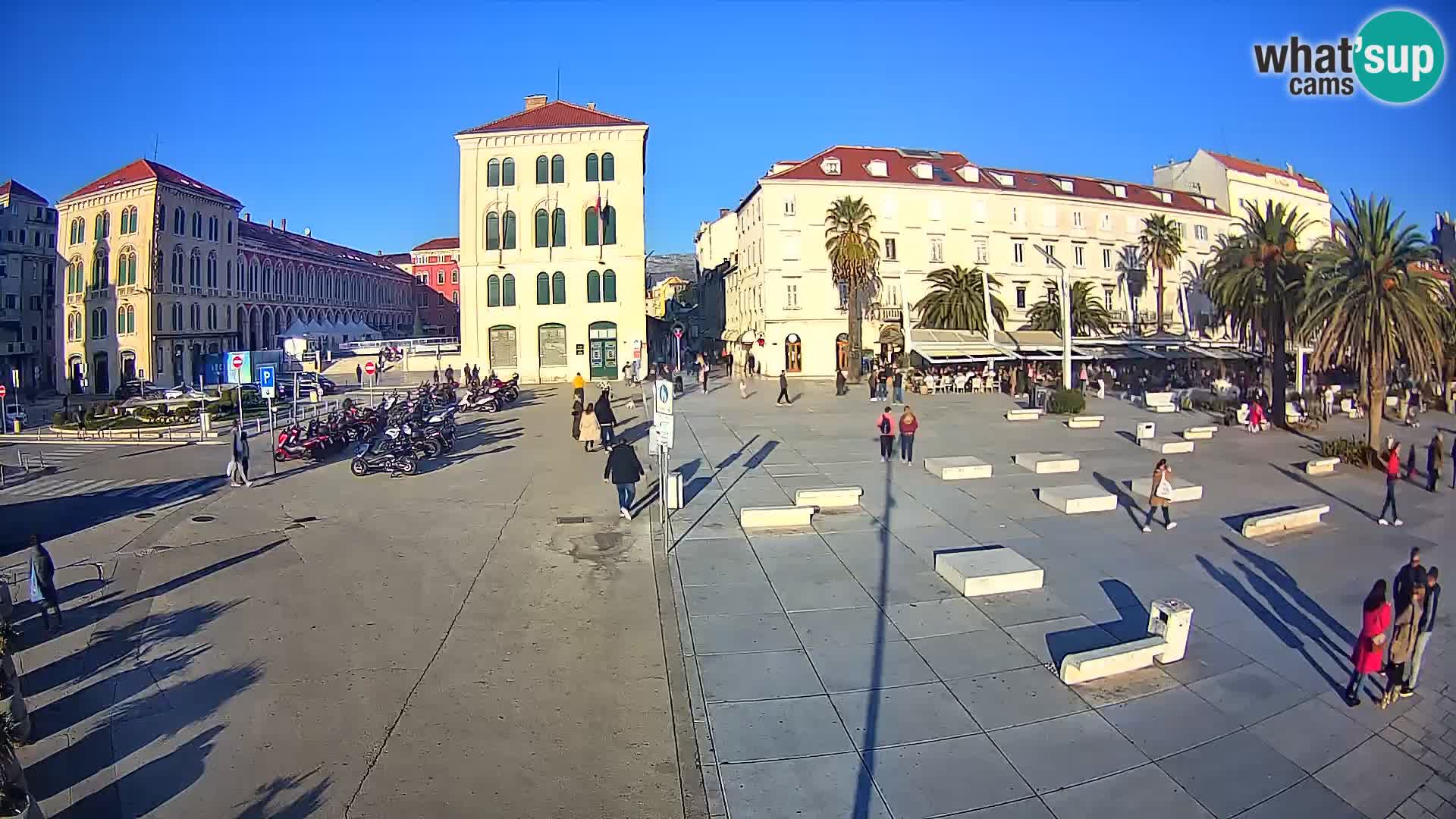 Webcam Split Riva – Prokurative | Trg Republike
