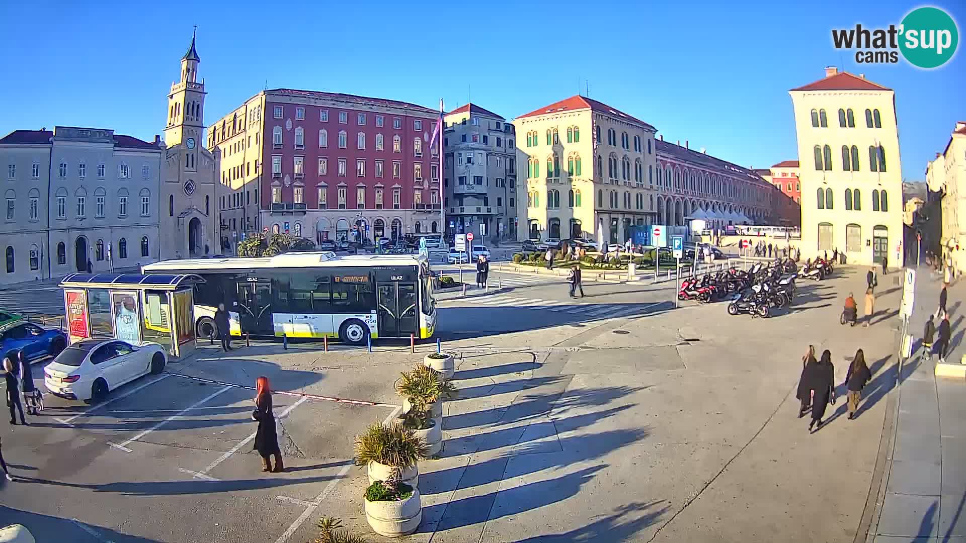 Webcam Split Riva – Prokurative | Plaza de la República