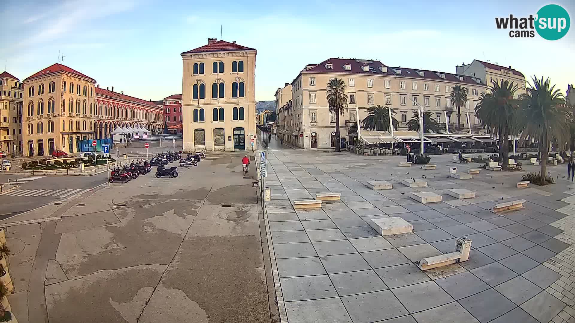 Webcam Split Riva – Prokurative | Plaza de la República