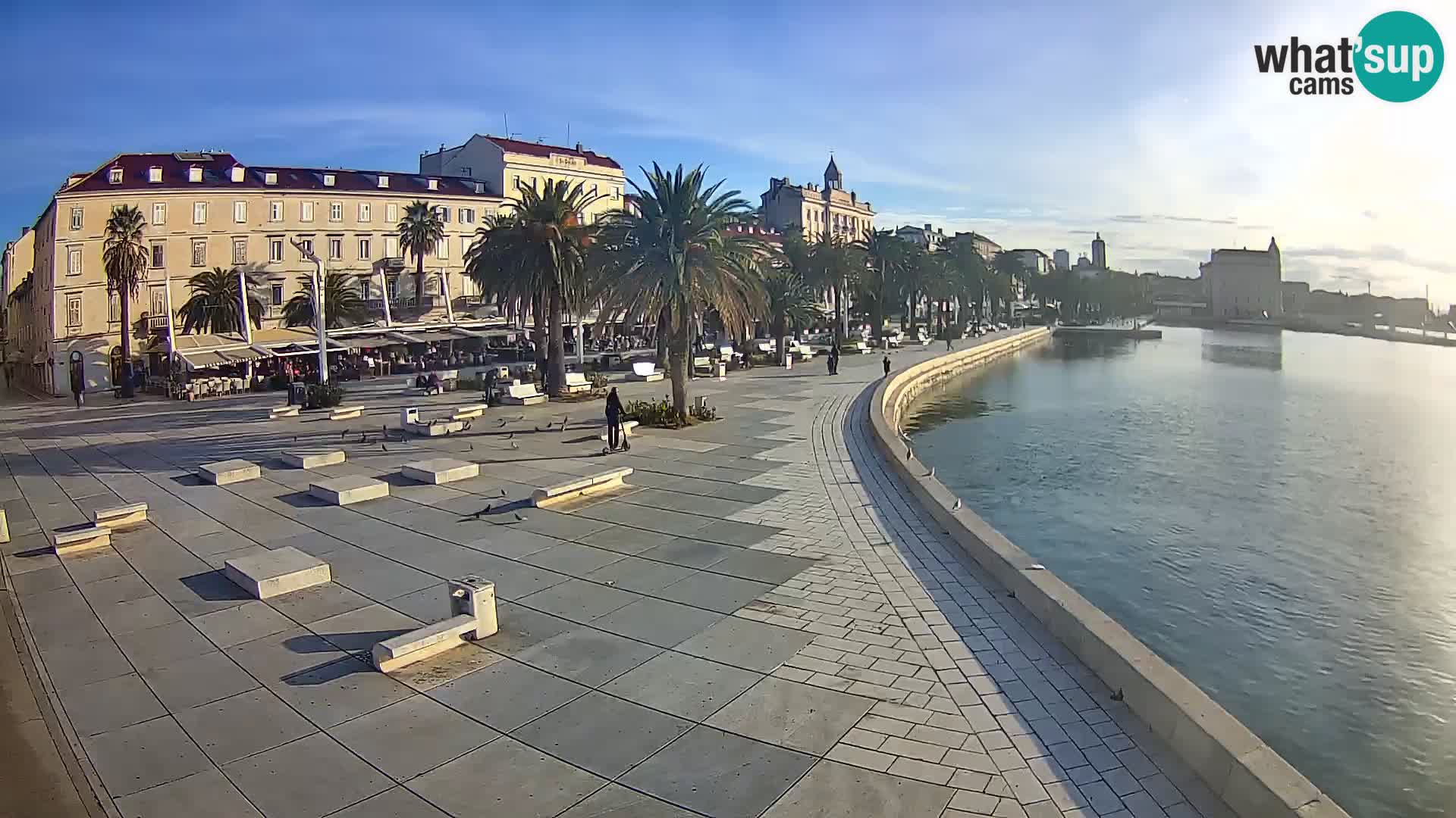 Webcam Split Riva – Prokurative | Plaza de la República