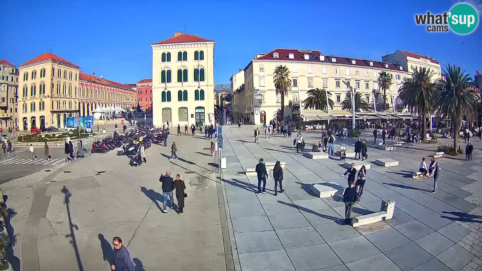 Split kamera Riva – Prokurative | Trg Republike