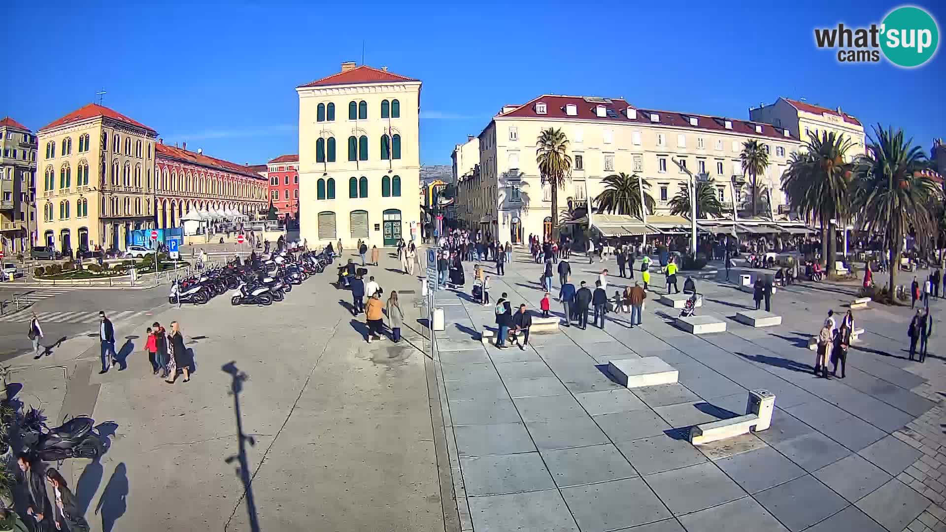 Webcam Split Riva – Prokurative | Plaza de la República