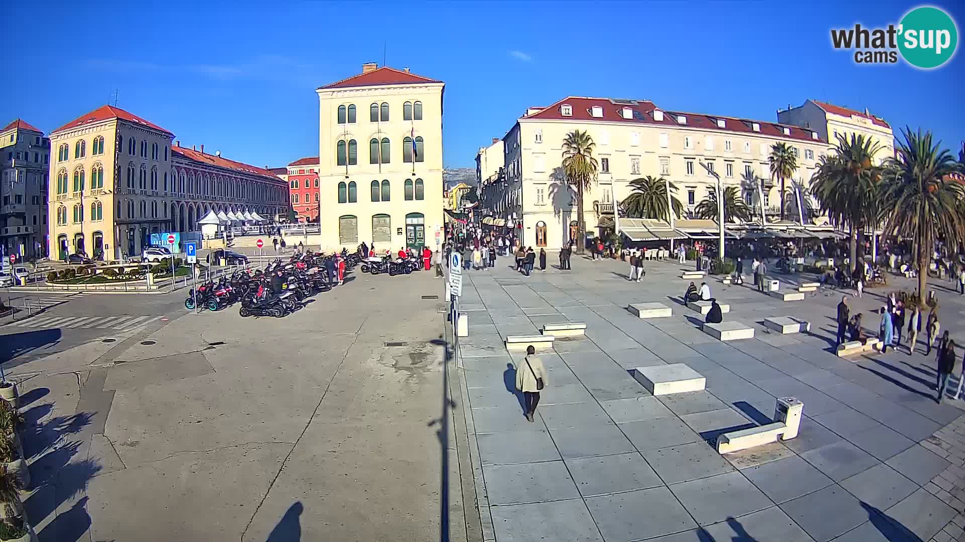 Webcam Split Riva – Prokurative | Trg Republike