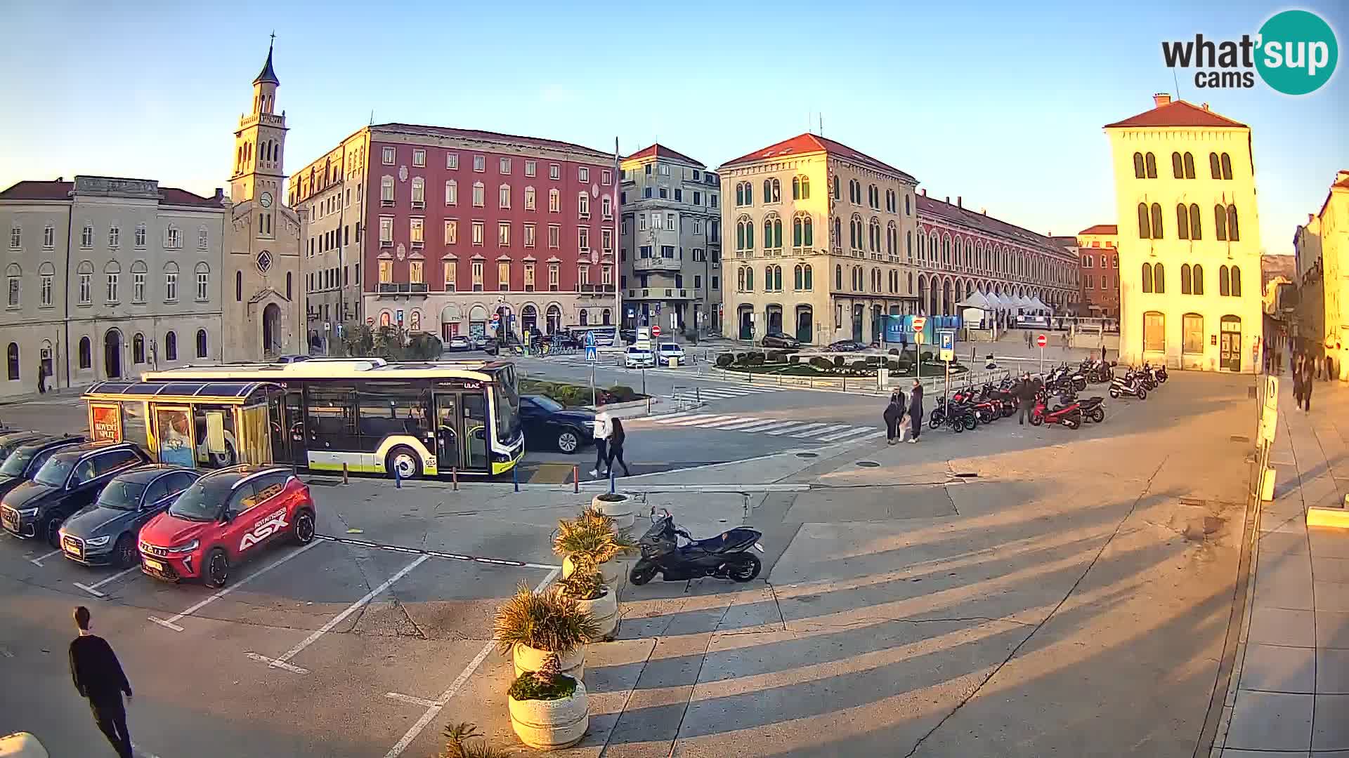 Webcam Split Riva – Prokurative | Plaza de la República