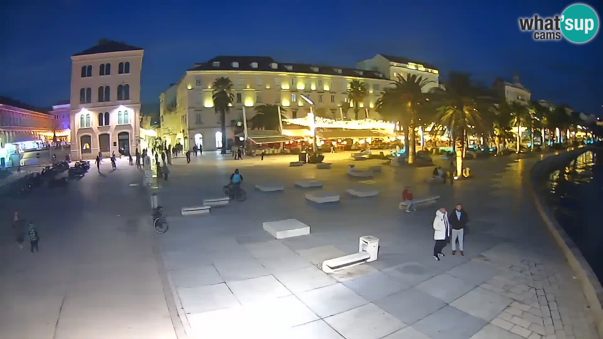 Webcam Split Riva – Prokurative | Trg Republike
