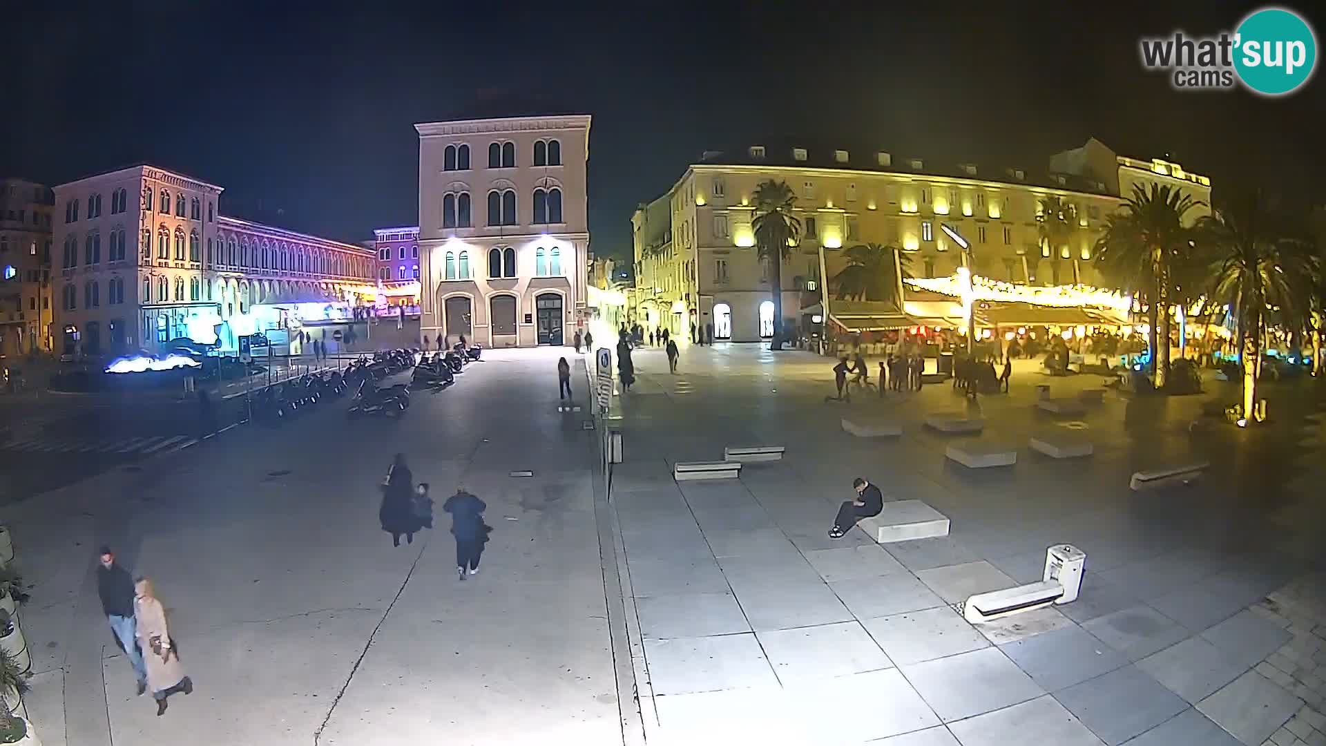 Webcam Split Riva – Prokurative | Trg Republike