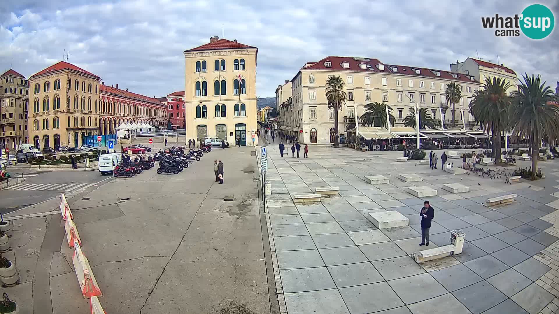 Webcam Split Riva – Prokurative | Trg Republike